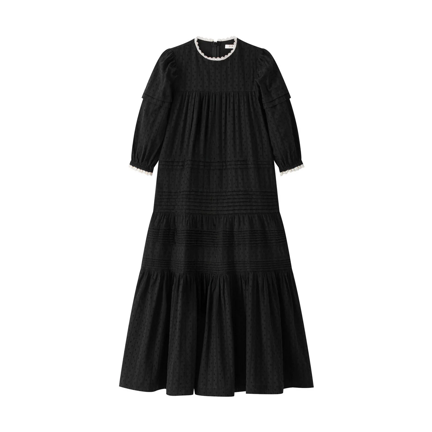 Coco Blanc Black Maxi Dress