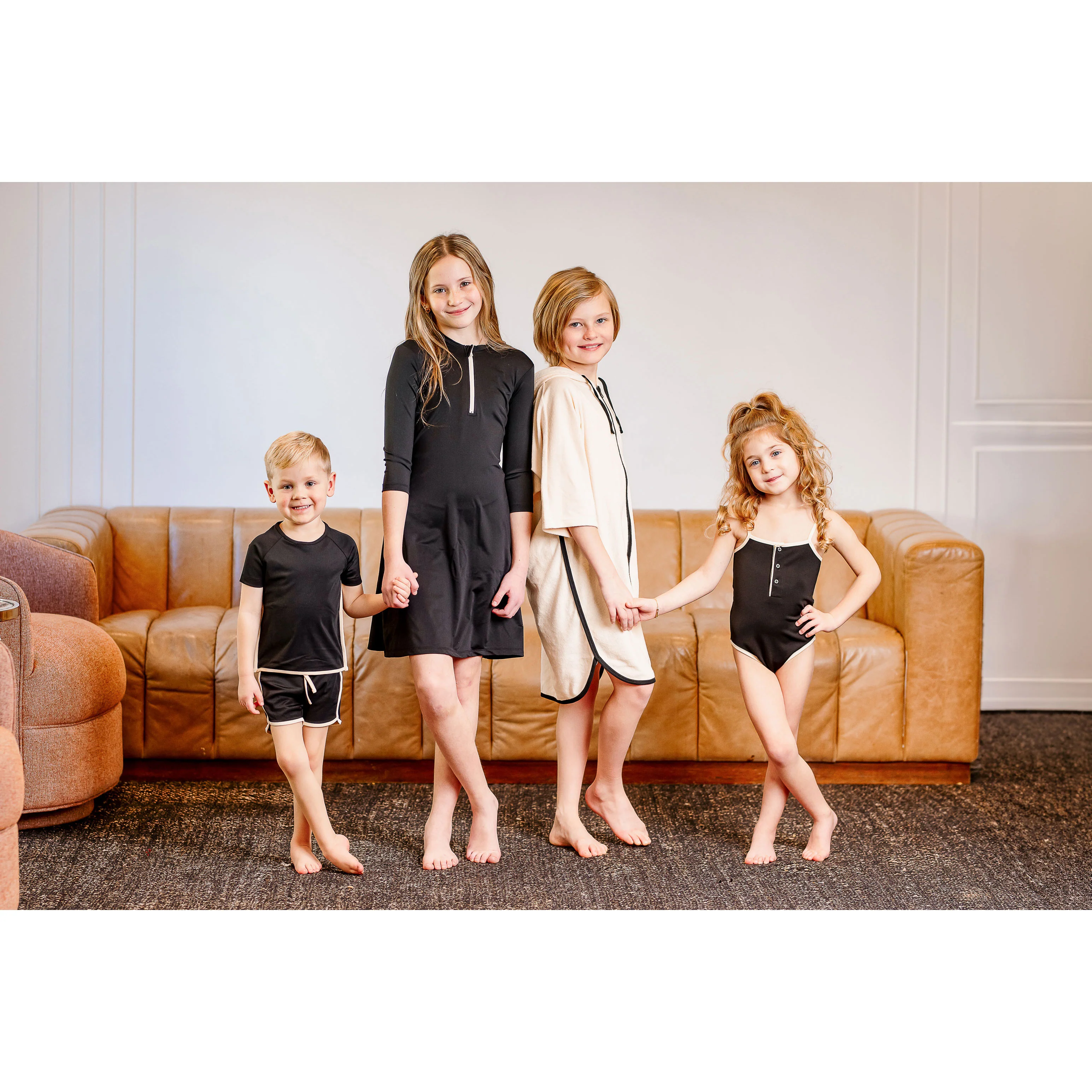 Coco Blanc Black Swim Dress - Image 3