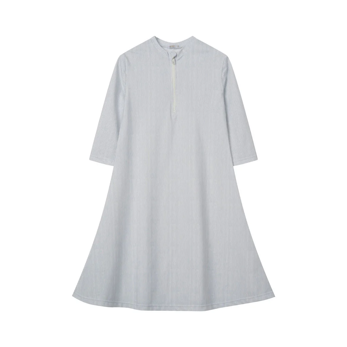 Coco Blanc Blue Striped Swim Dress