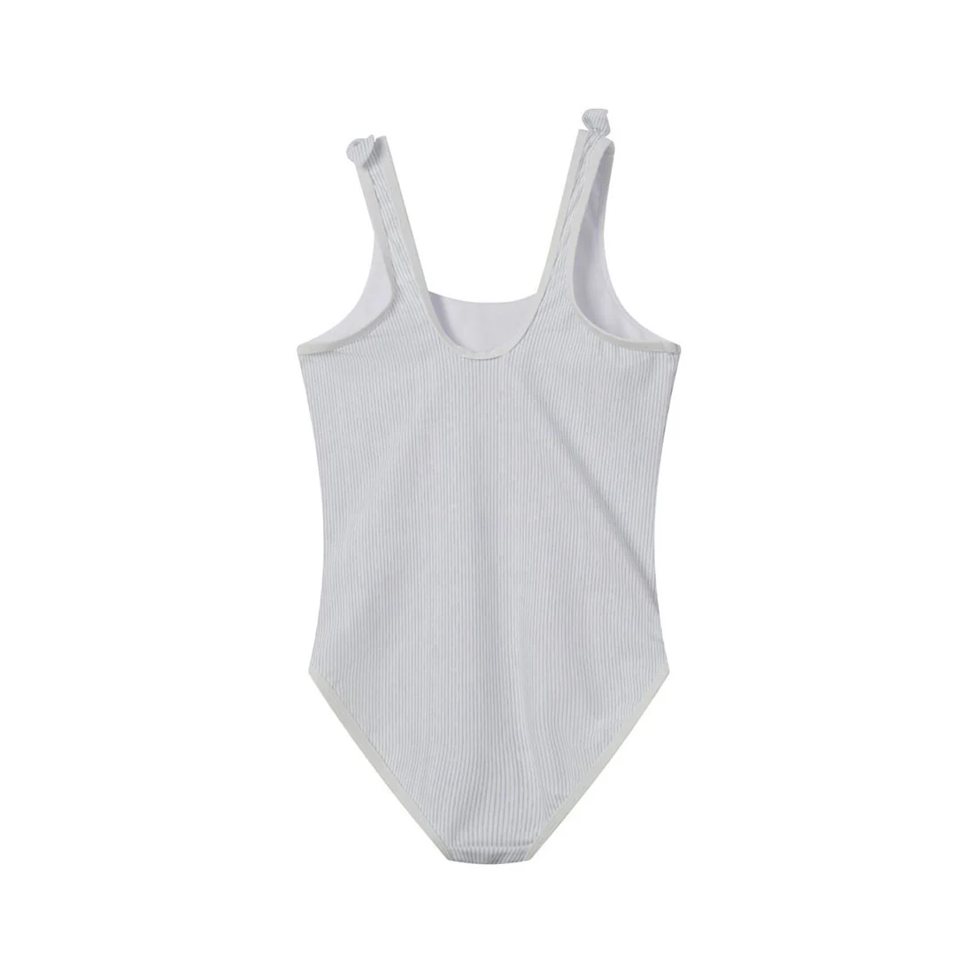 Coco Blanc Blue Striped Swimsuit - Image 2