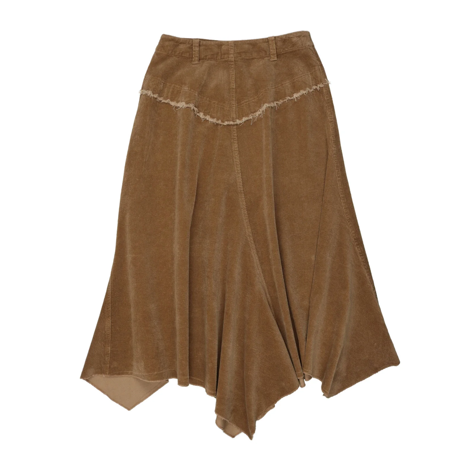 Coco Blanc Carmel Corduroy Skirt