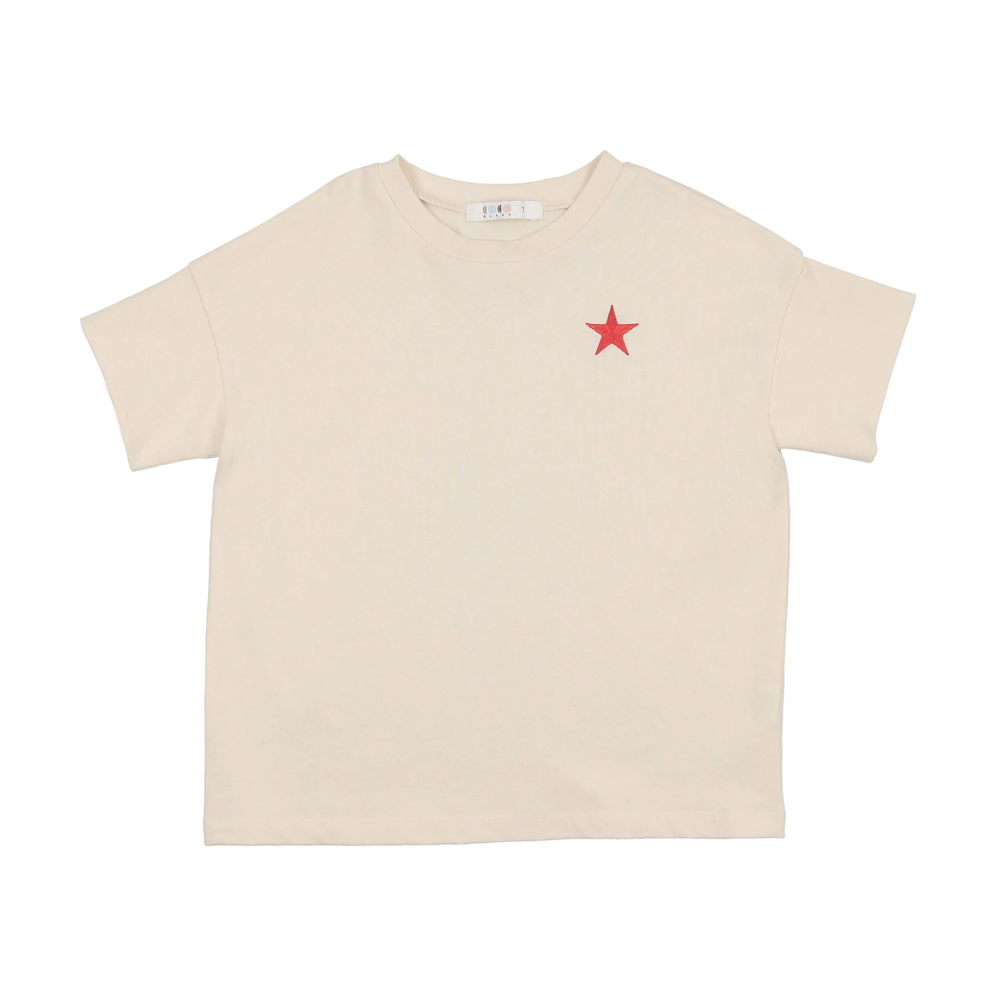 Coco Blanc Cream Cotton Tee