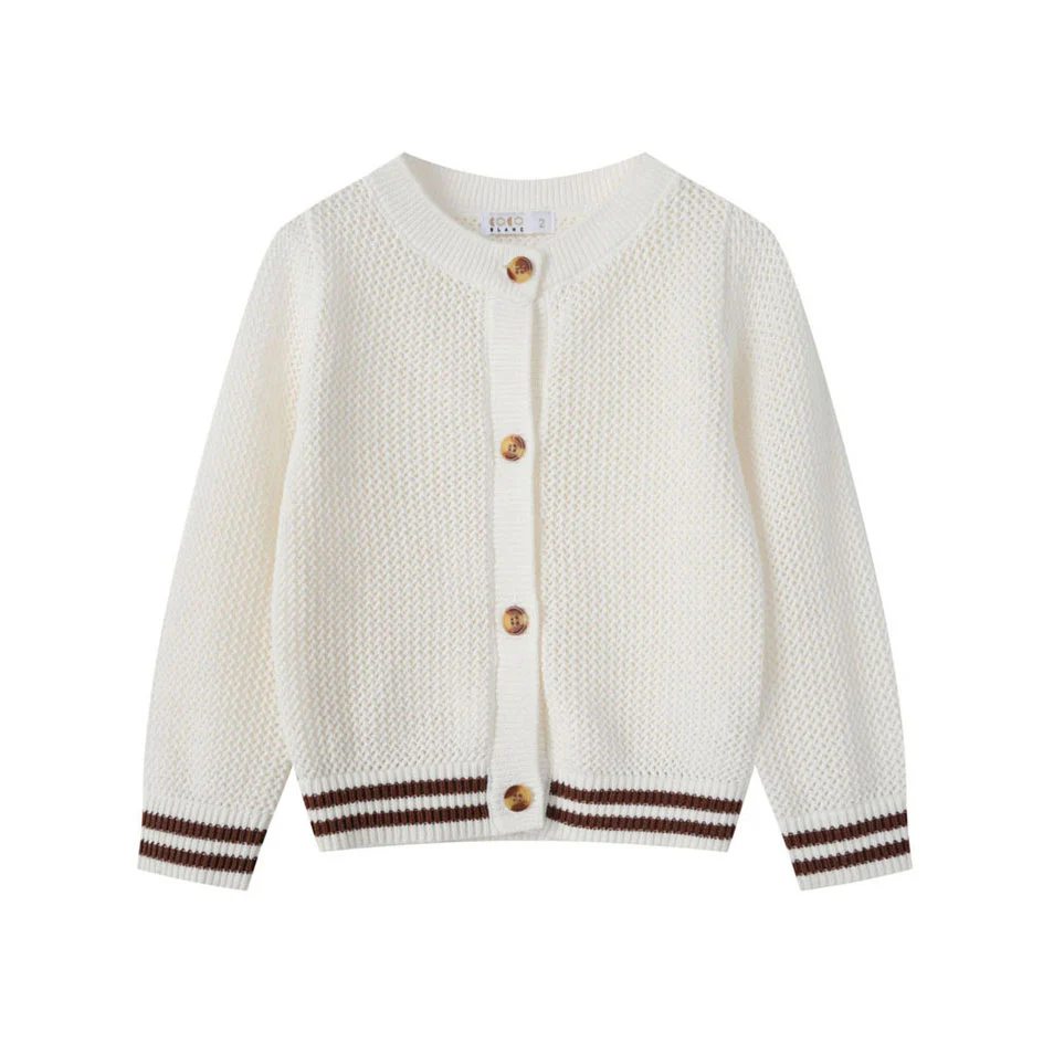 Coco Blanc Cream Crochet Cardigan