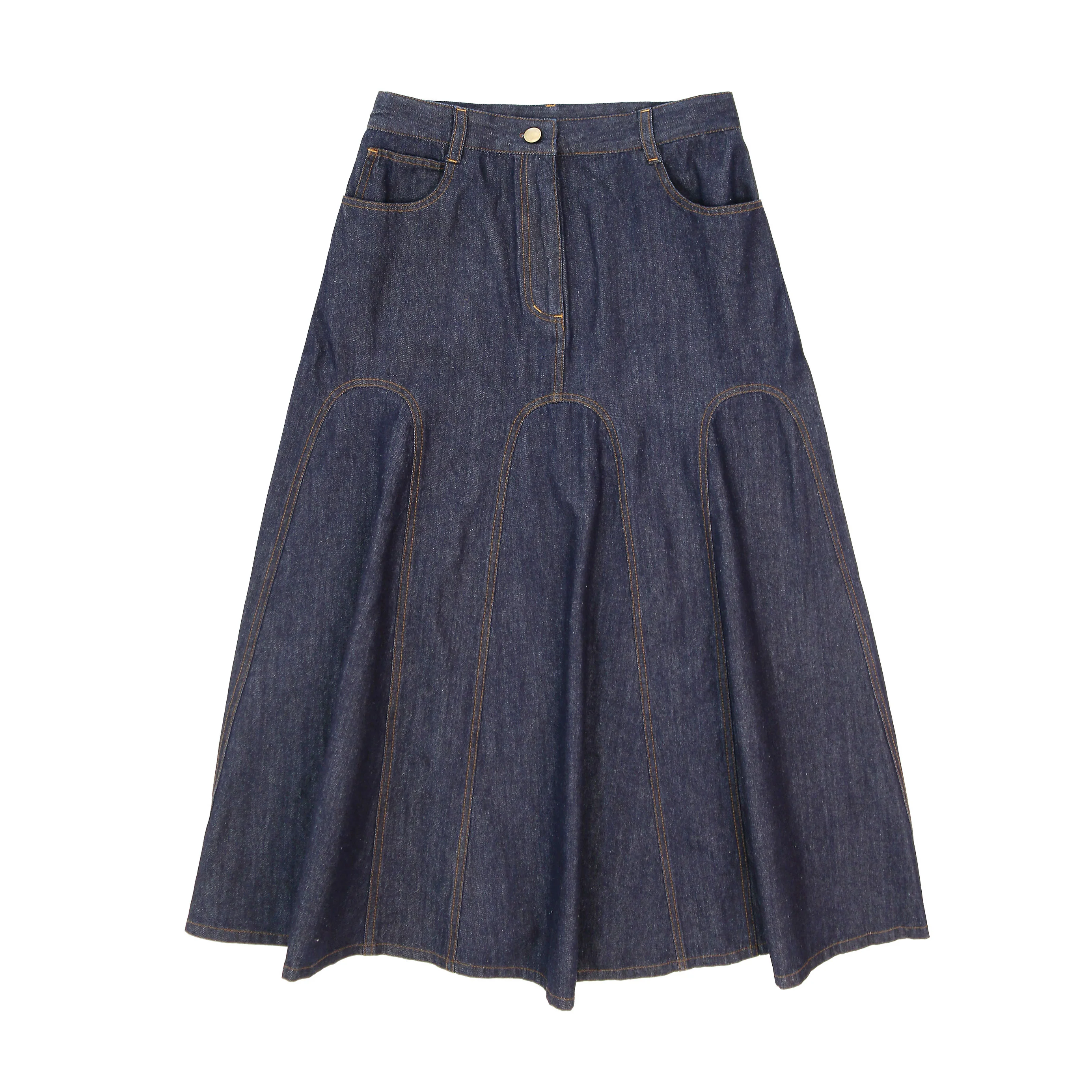 Coco Blanc Denim Skirt