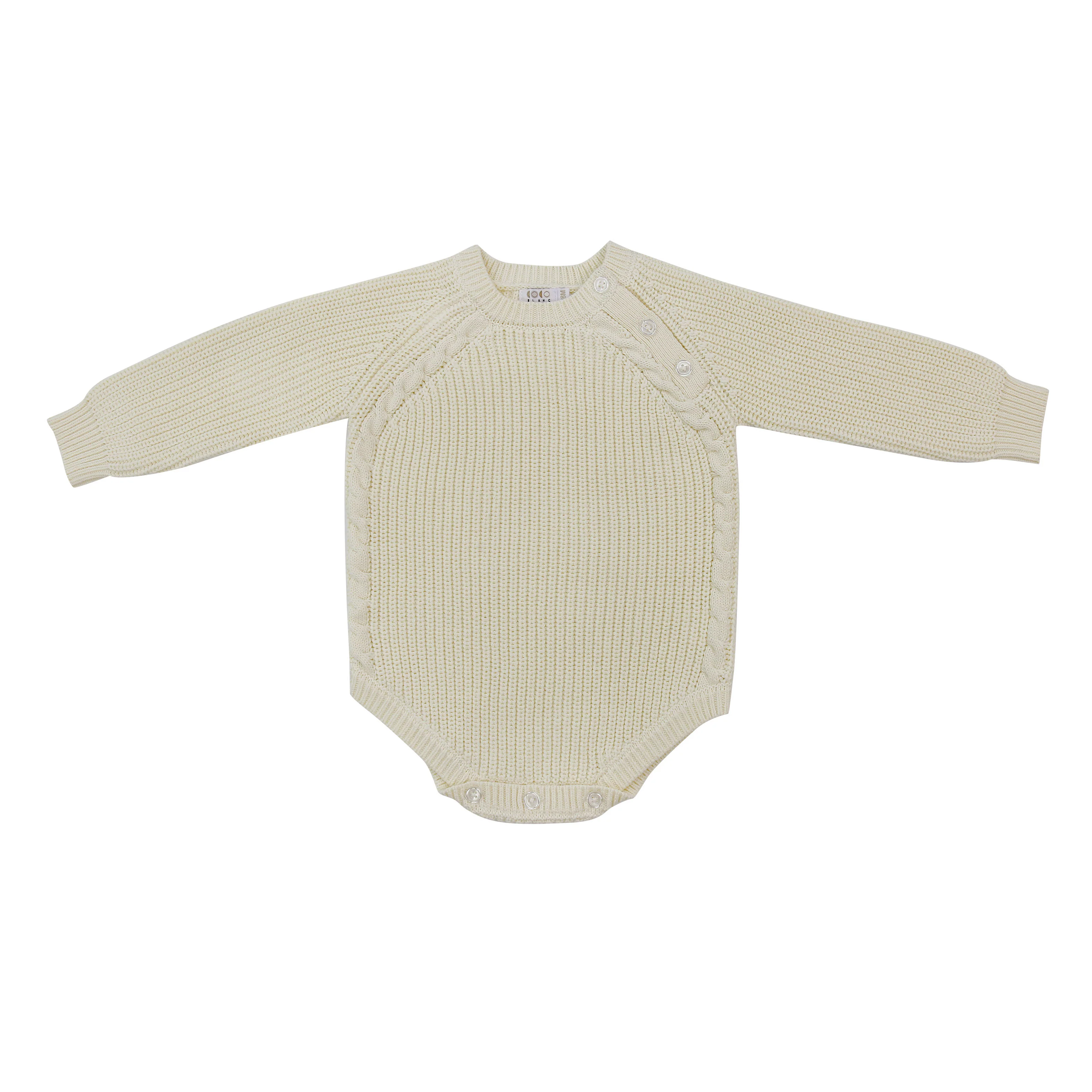 Coco Blanc Ecru Baby Chunky Sweater
