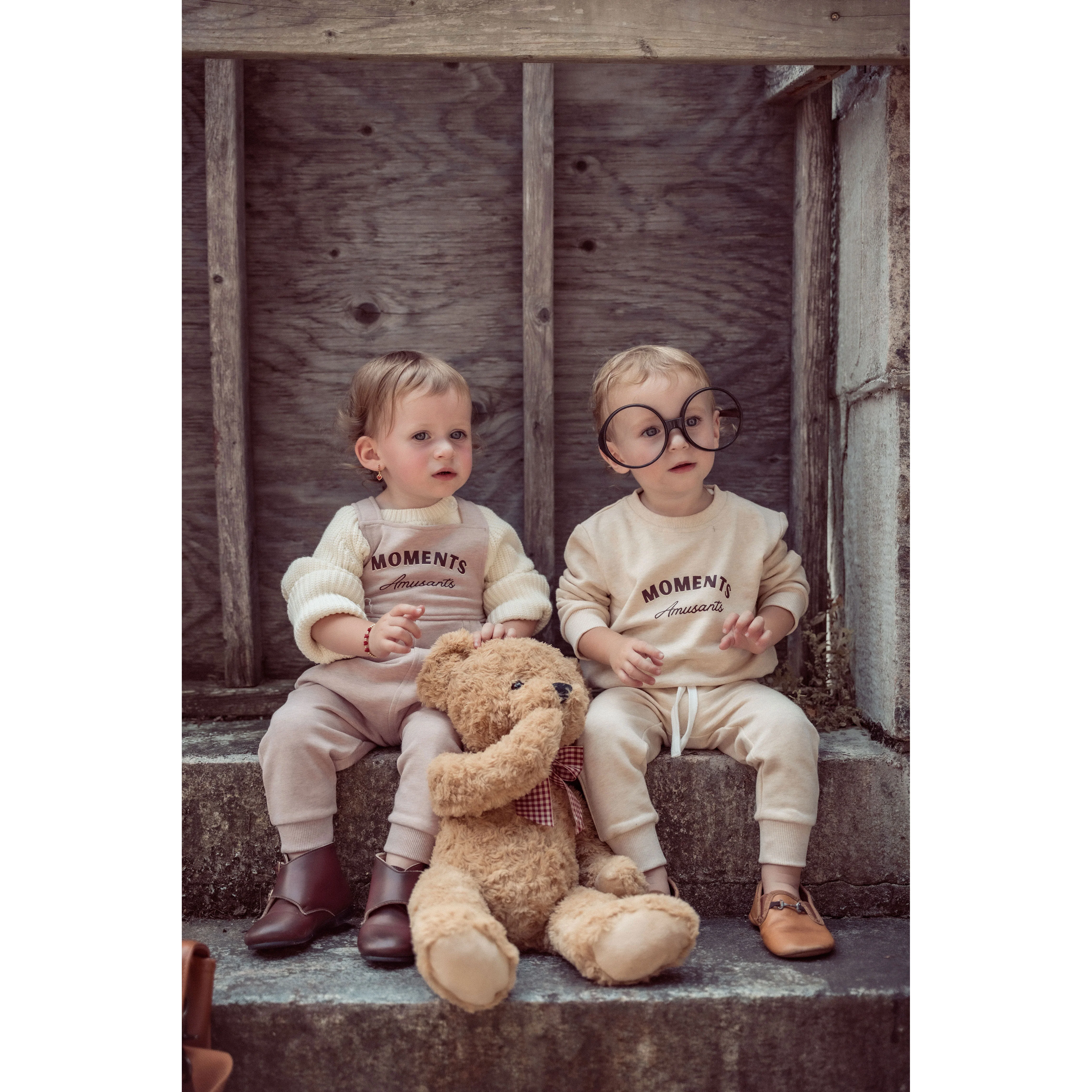 Coco Blanc Ecru Baby Chunky Sweater - Image 2