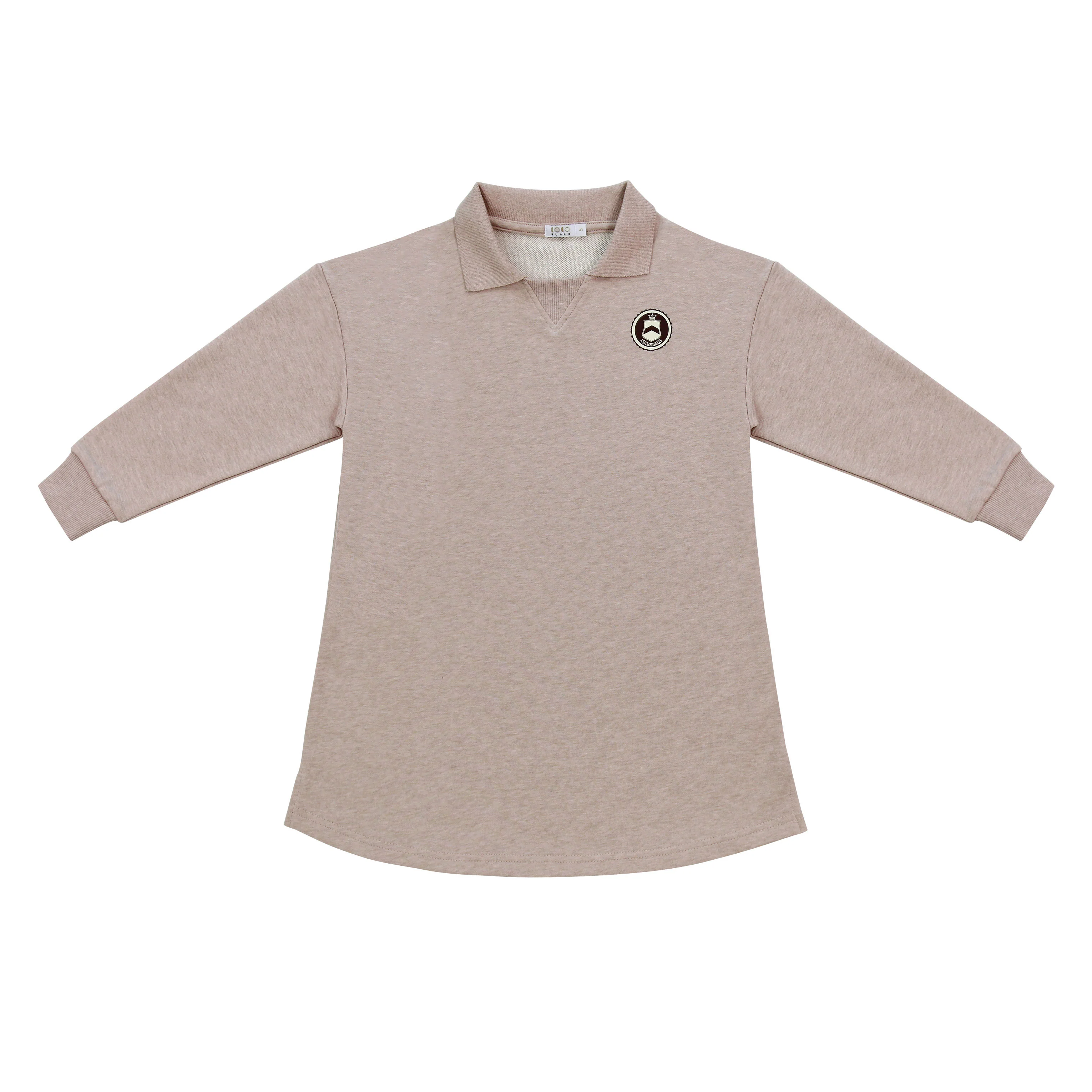 Coco Blanc Marled Blush Sweatshirt Dress