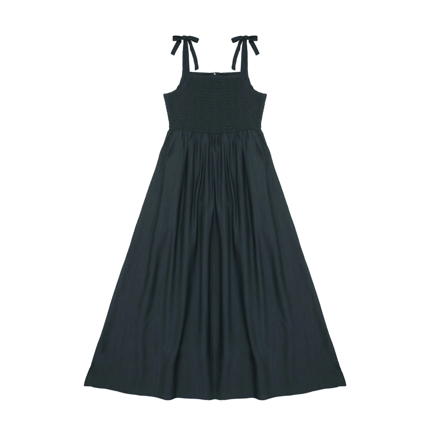 Coco Blanc Navy Maxi Tie Jumper