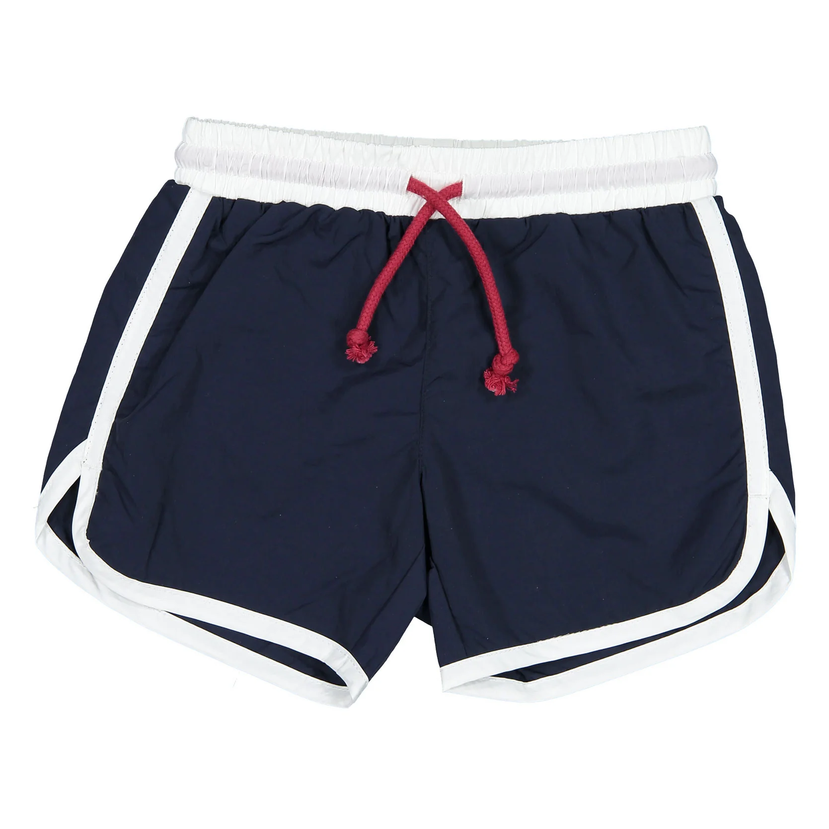 Coco Blanc Navy Striped Swim Trunk