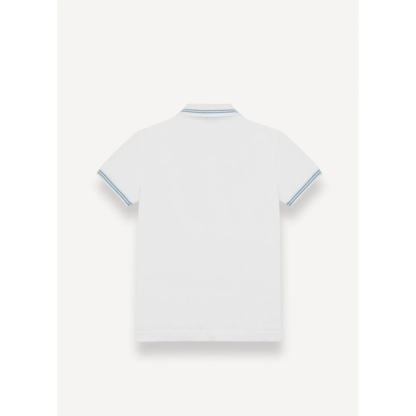 Colmar Bianco Coconut Collar Trim V Polo - Image 2