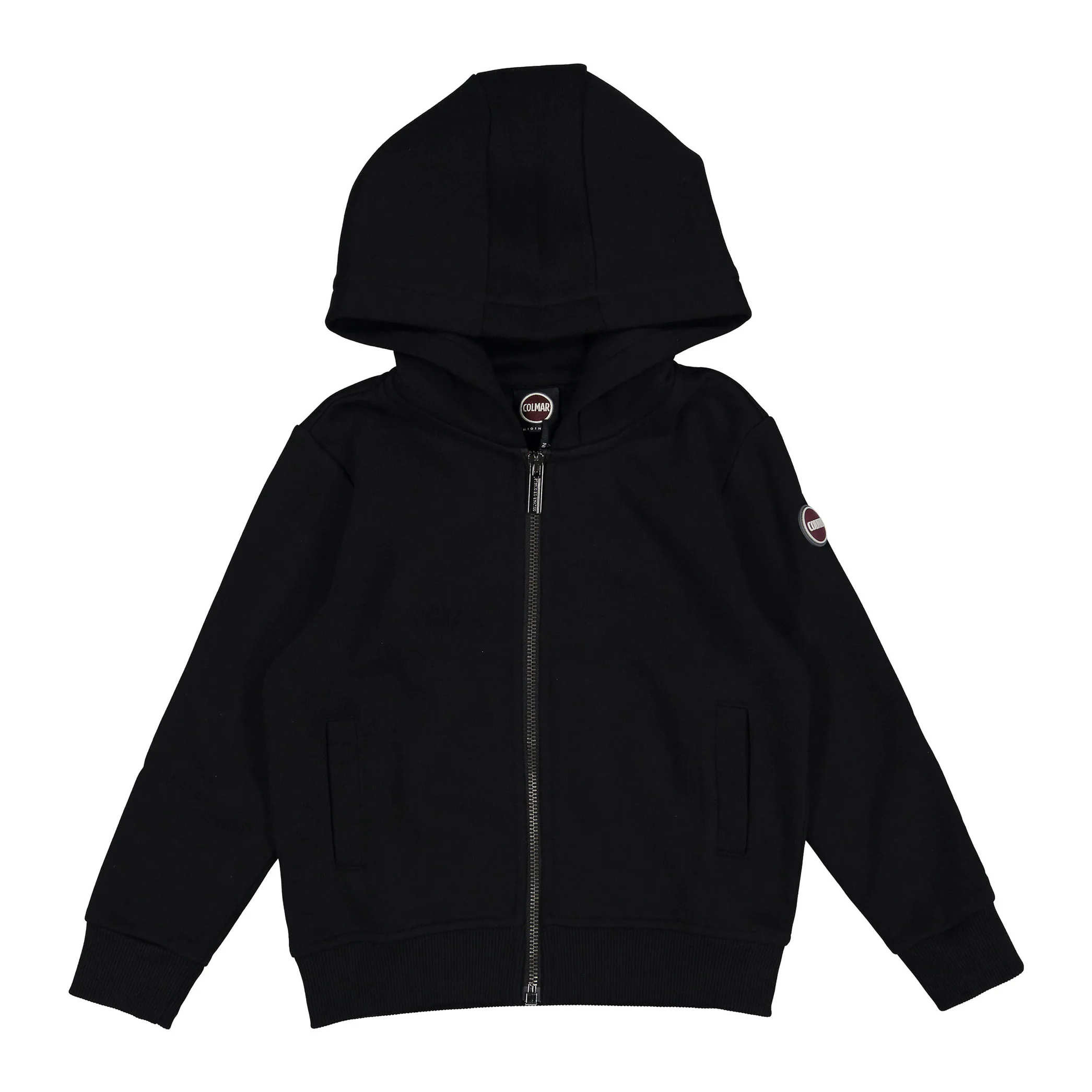 Colmar Black Full Zip Pocket Hoodie