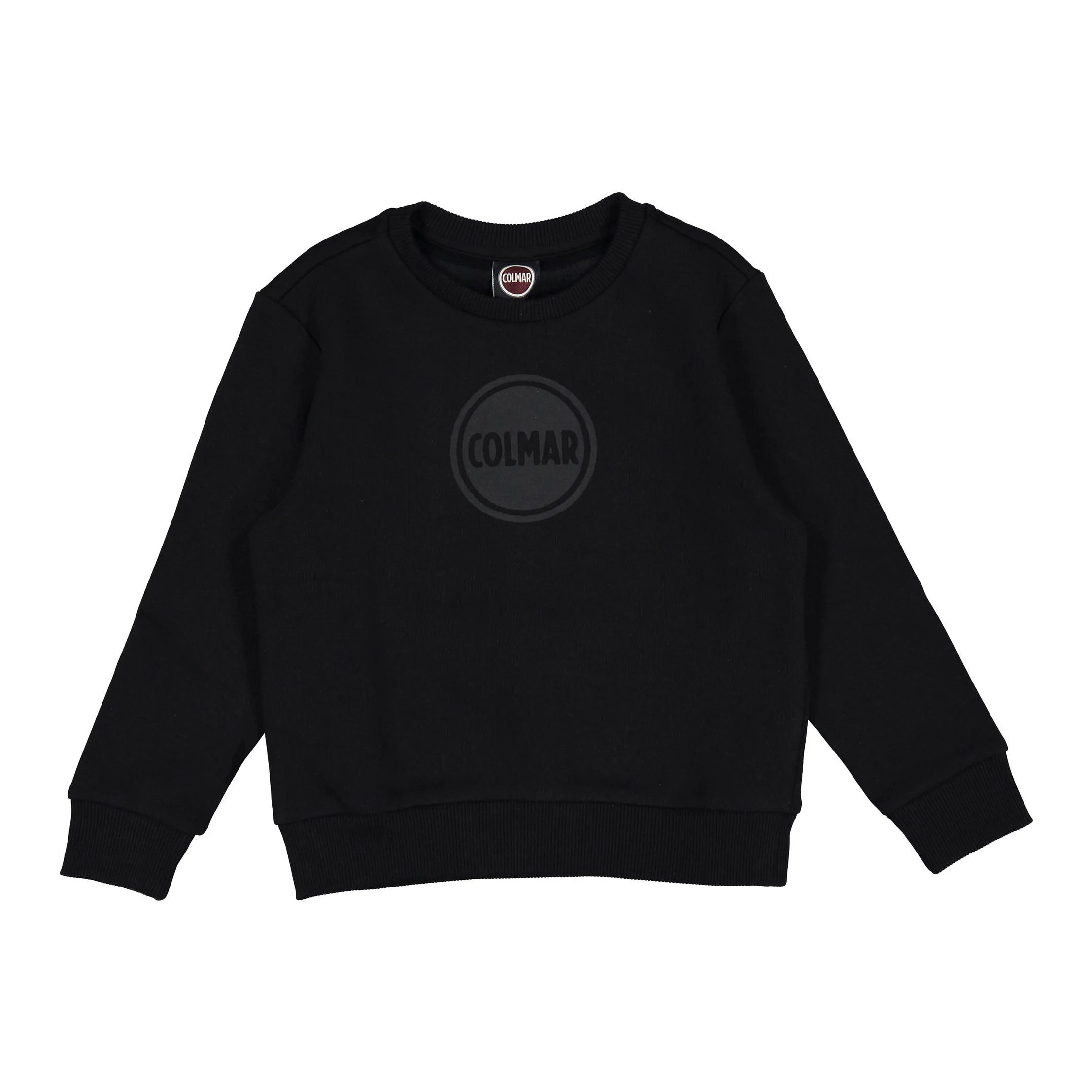 Colmar Black Logo Crewneck Sweatshirt