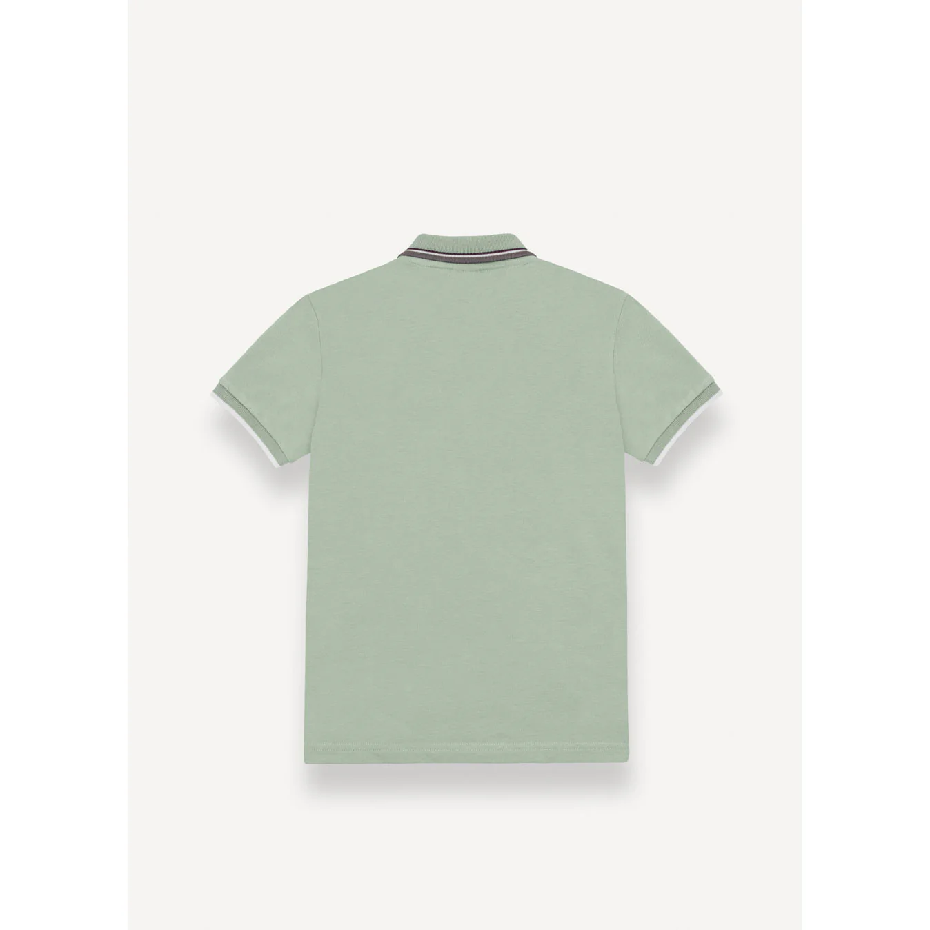 Colmar Green Dust Collar Trim Polo - Image 2