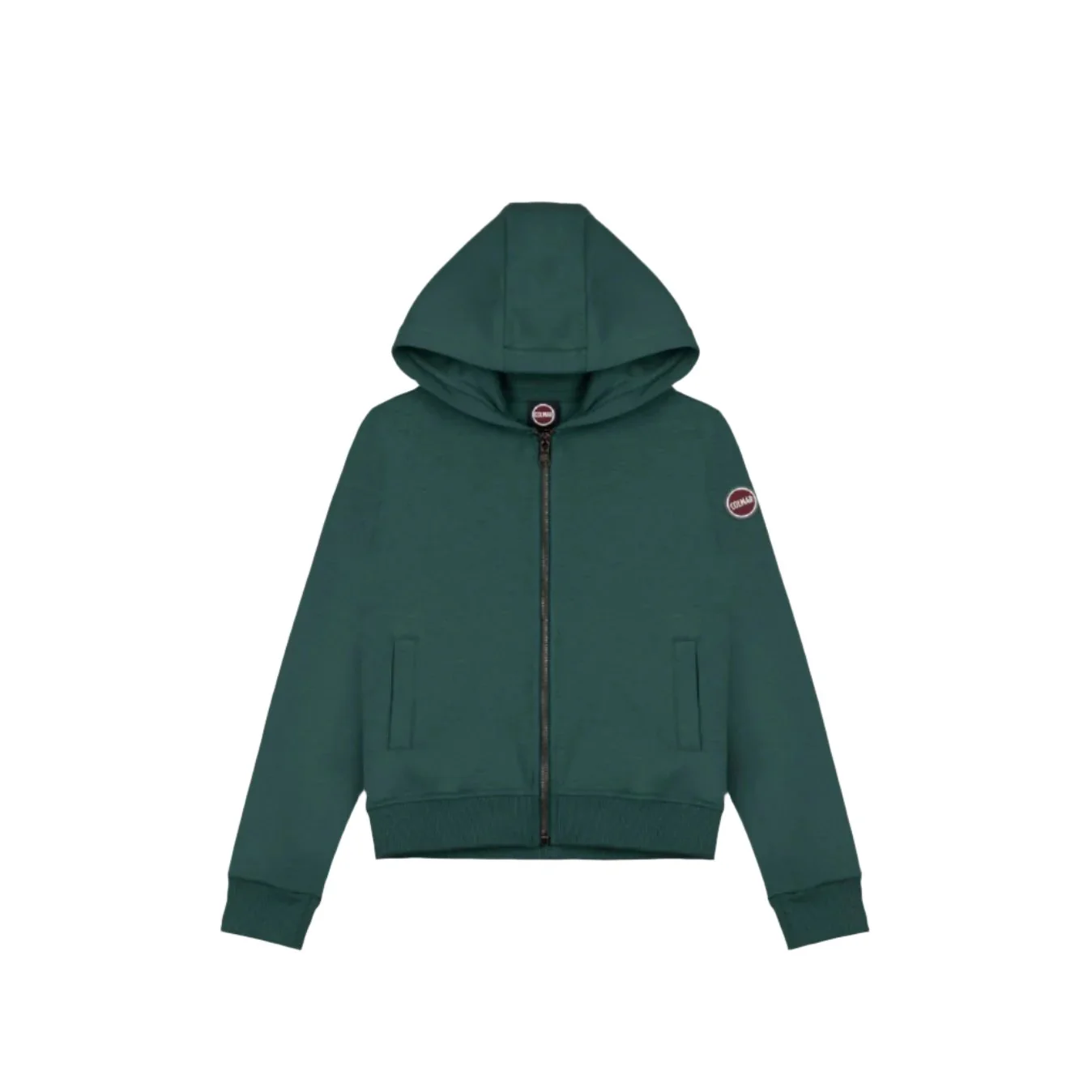 Colmar Green Zip Up Modish Sweatshirt