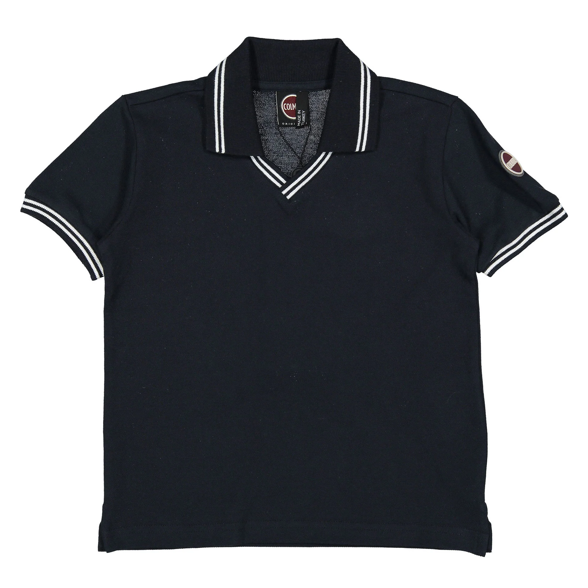 Colmar Navy Blue Collar Trim V Polo