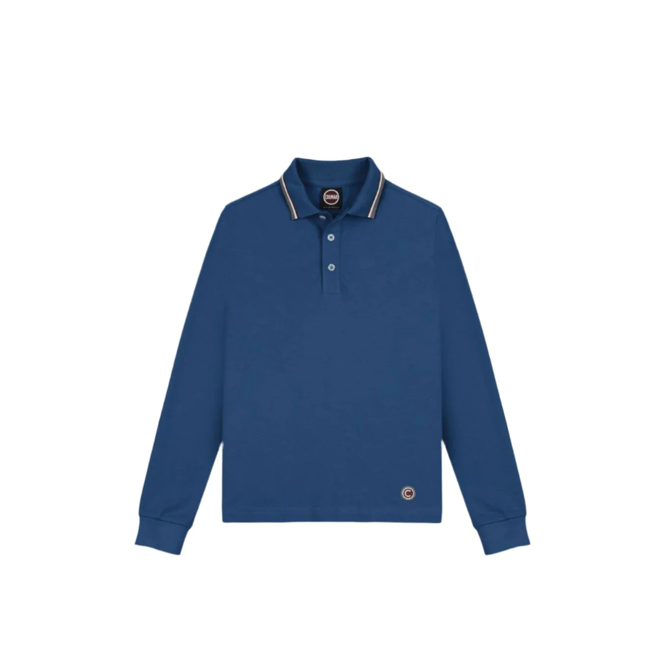 Colmar Navy Blue Trim Collar Polo
