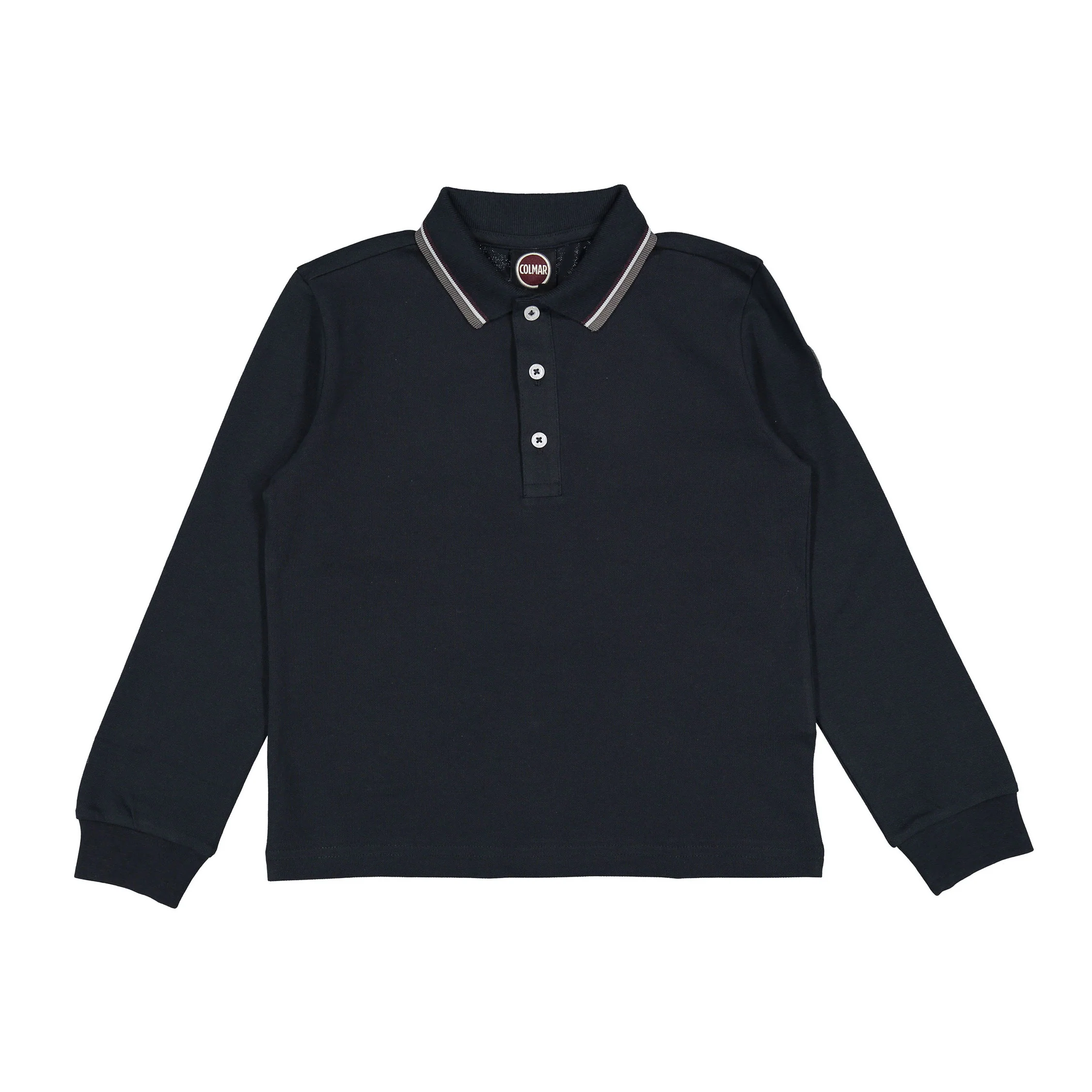 Colmar Navy Collared Trim Polo
