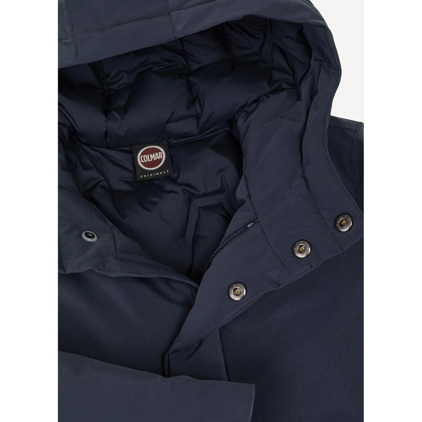 Colmar Navy Long Jacket - Image 3