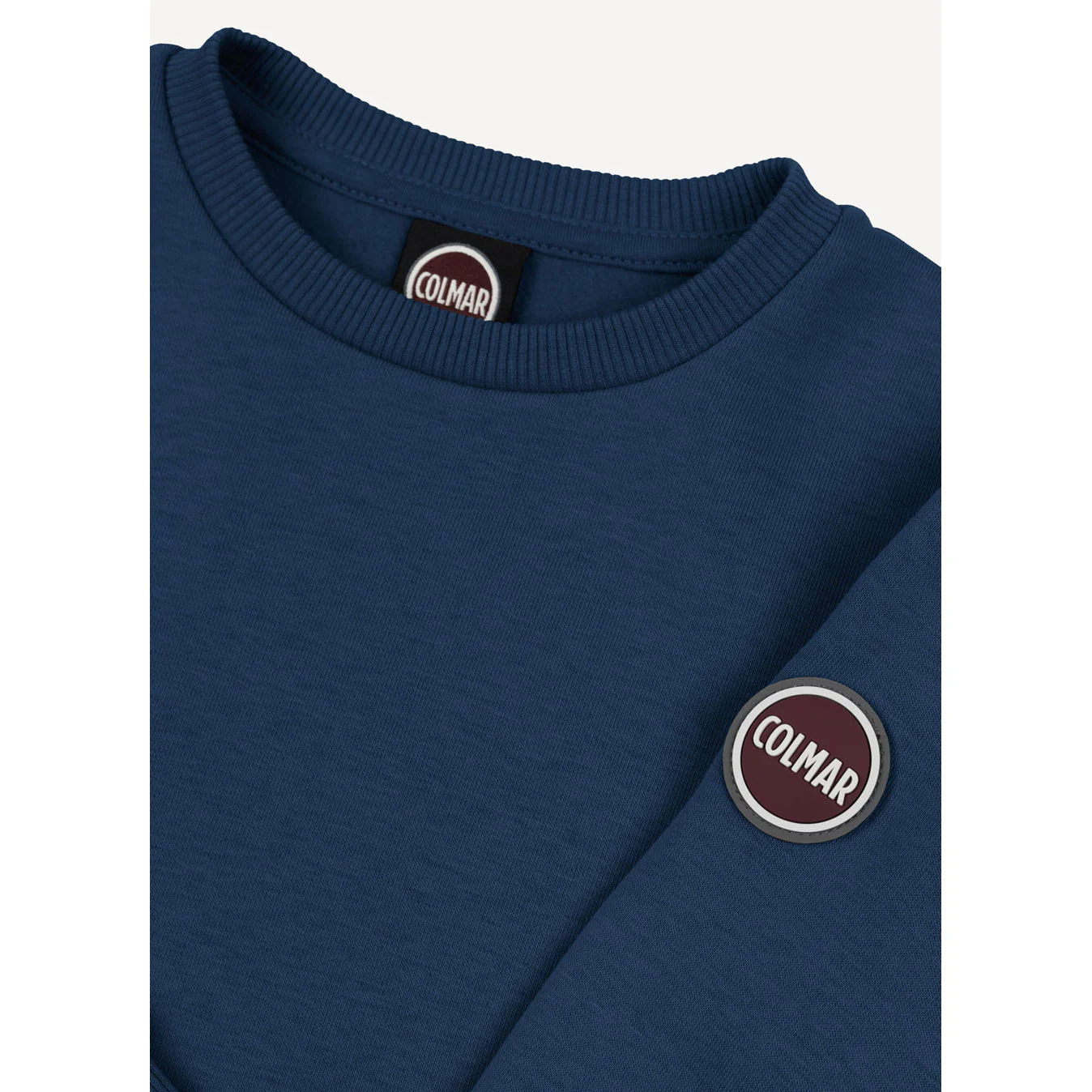 Colmar Navy Solid Logo Patch Sweatshirt - Image 3