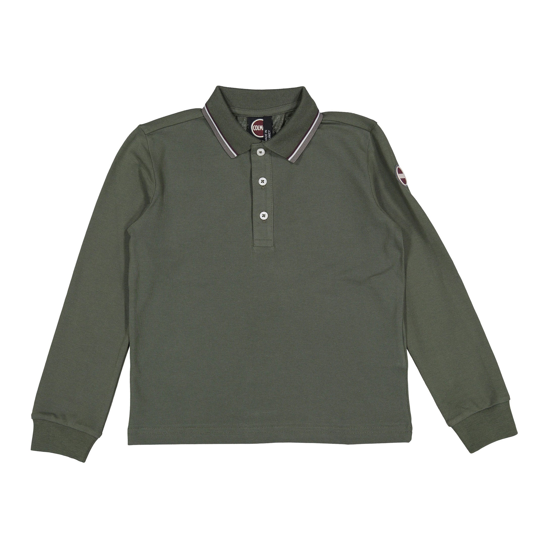 Colmar Olive Collared Trim Polo