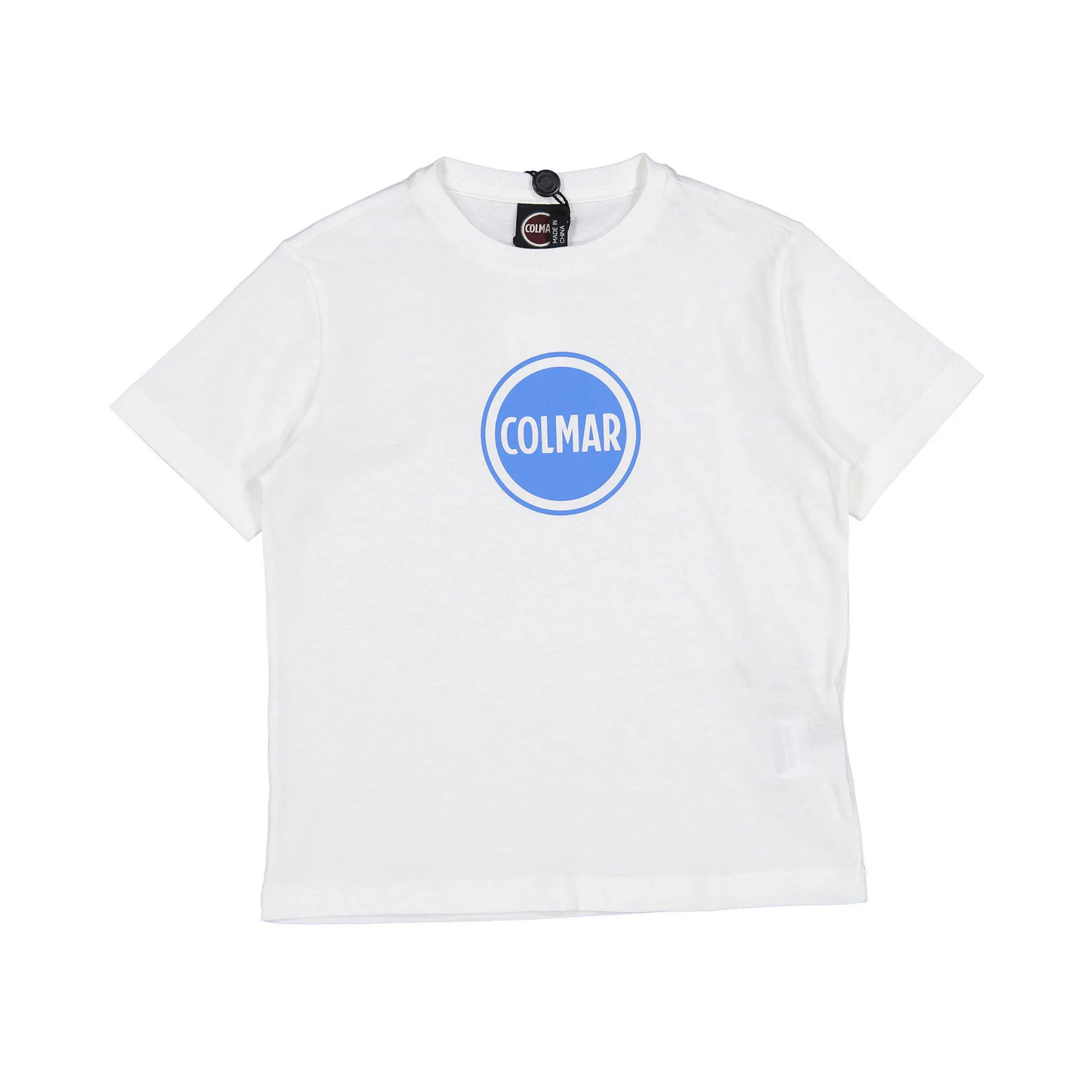Colmar White Logo Tee