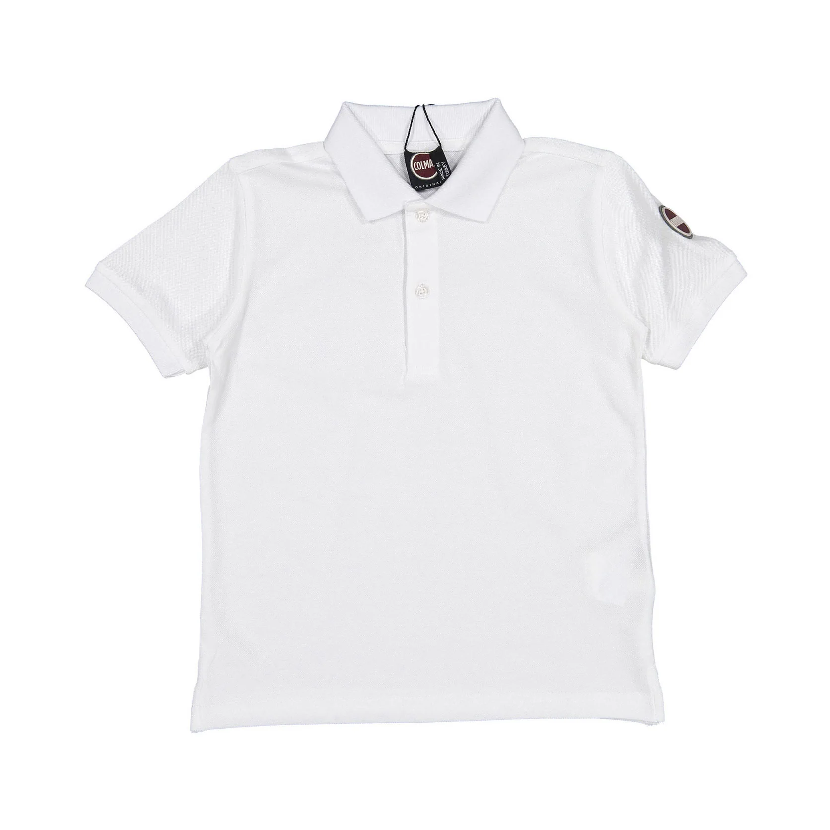 Colmar White Solid Polo