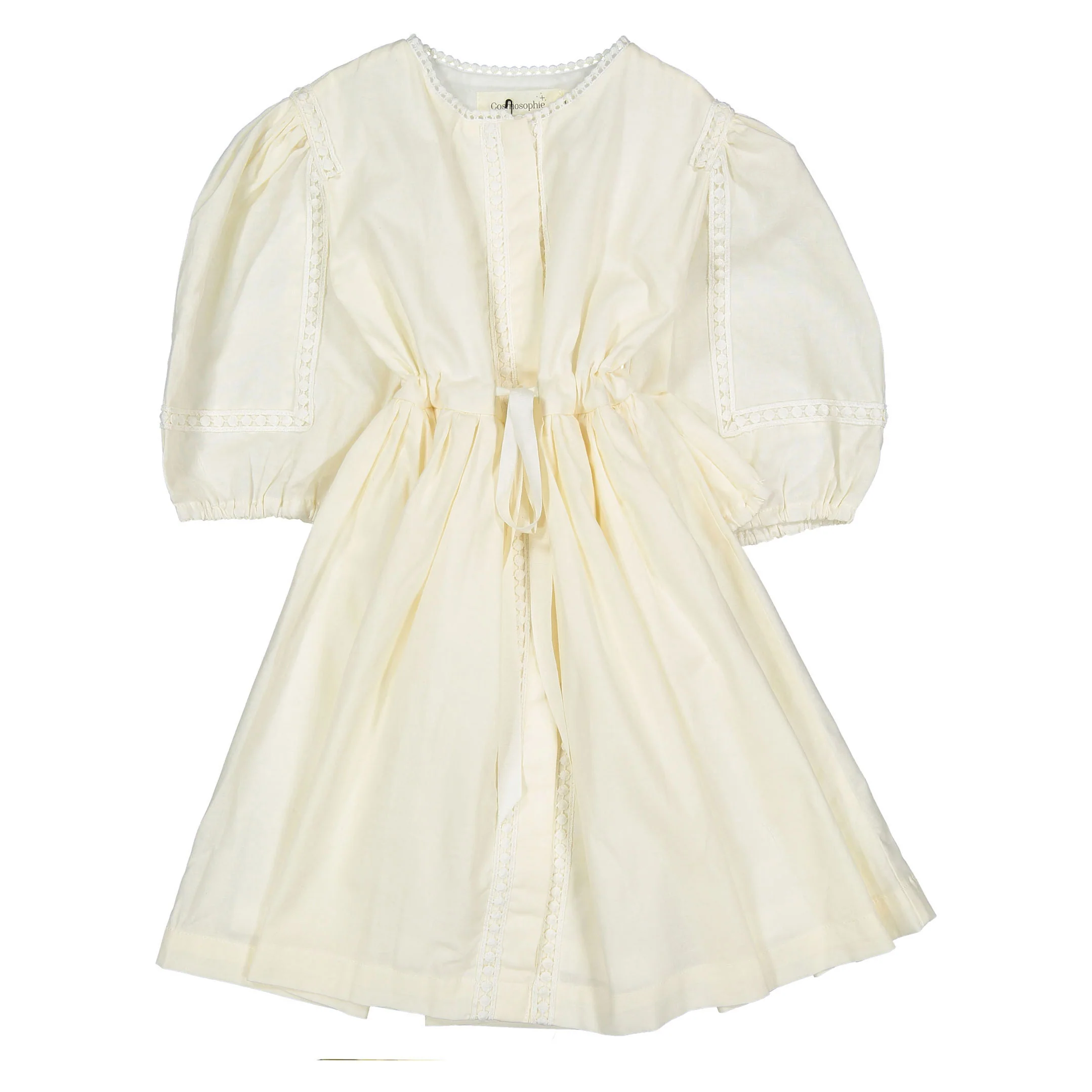 Cosmosophie Voile Cream Mora Dress
