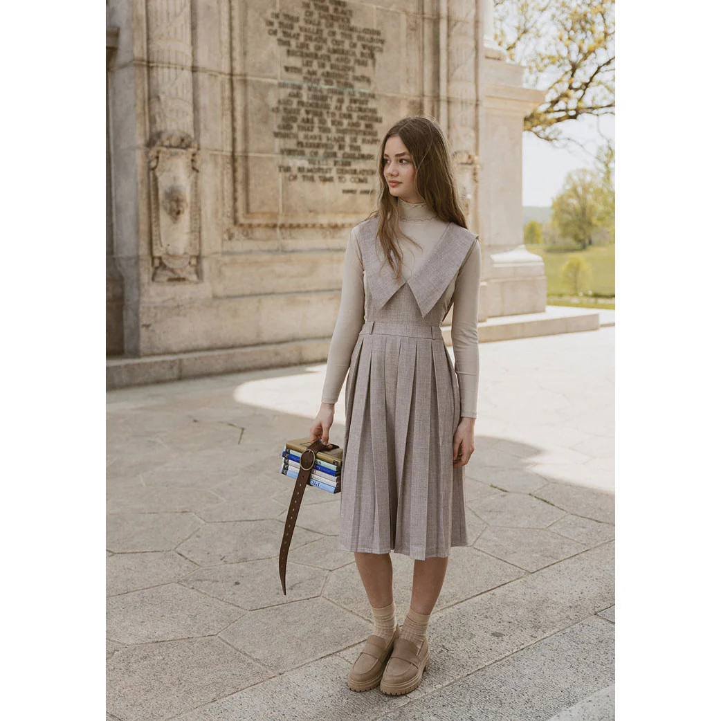 Darlin Beige Neck Detailed Turtleneck - Image 2