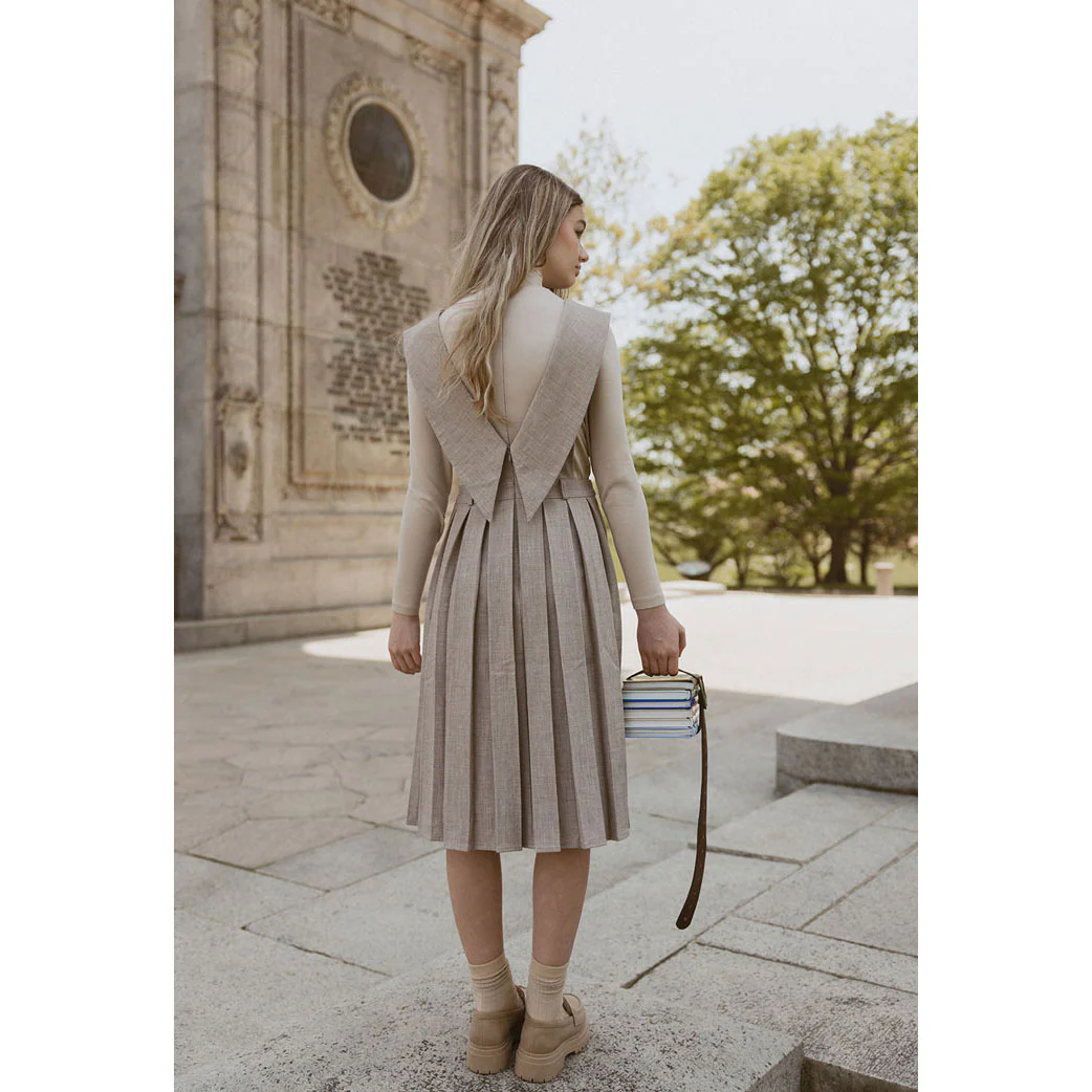 Darlin Beige Neck Detailed Turtleneck - Image 3