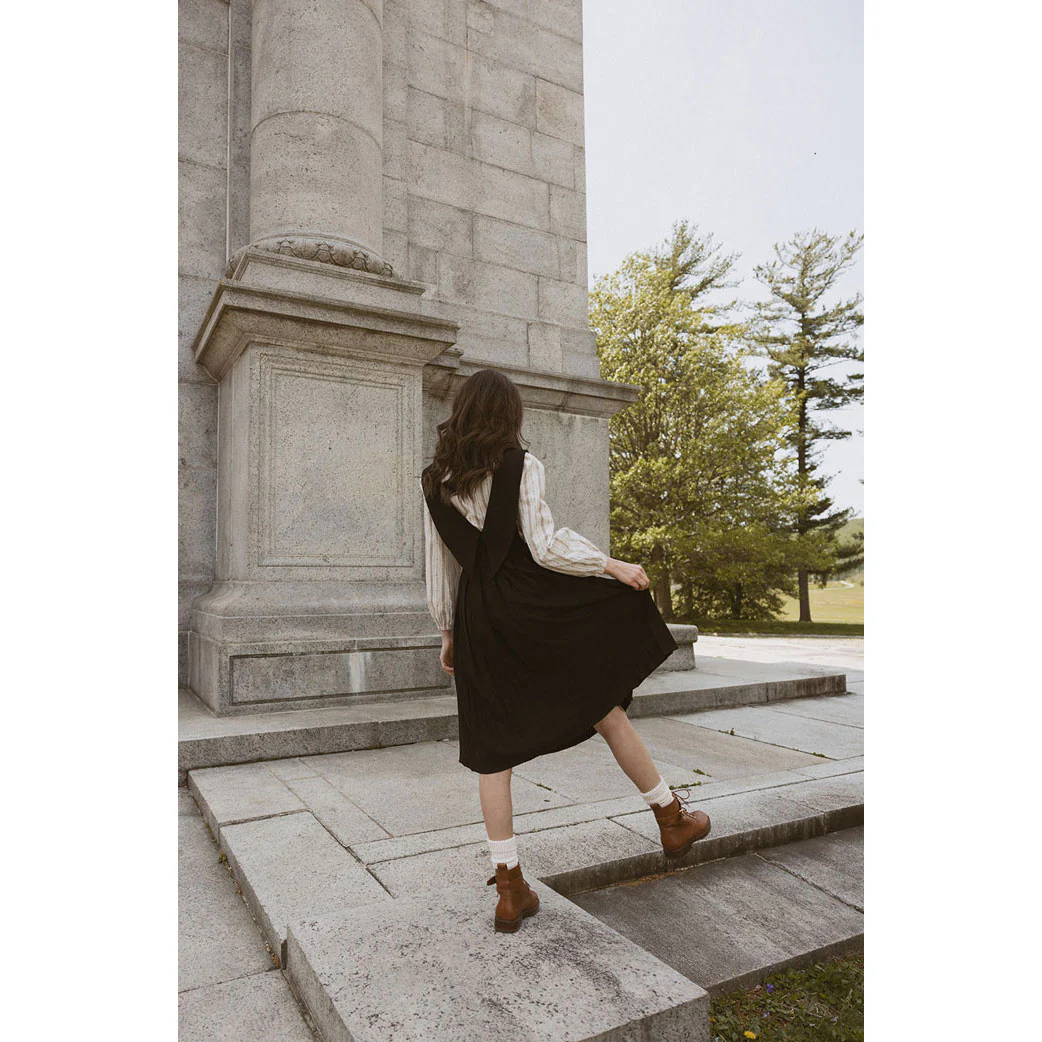 Darlin Black Pleated Jumper - Image 3