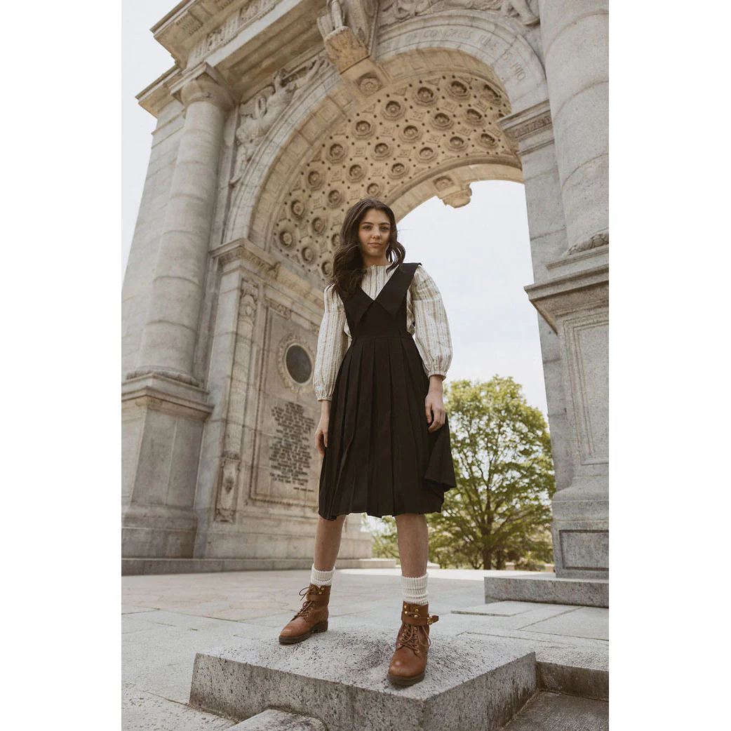 Darlin Black Pleated Jumper - Image 4