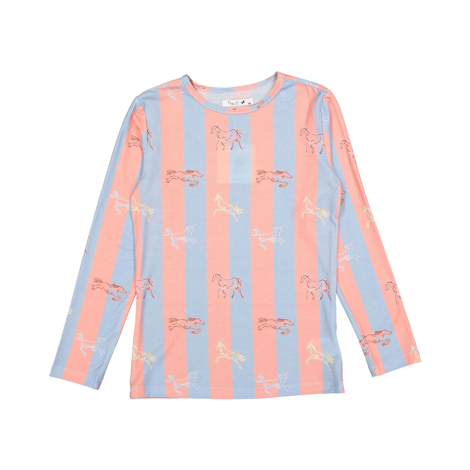 Darlin Horse Stripe Tee