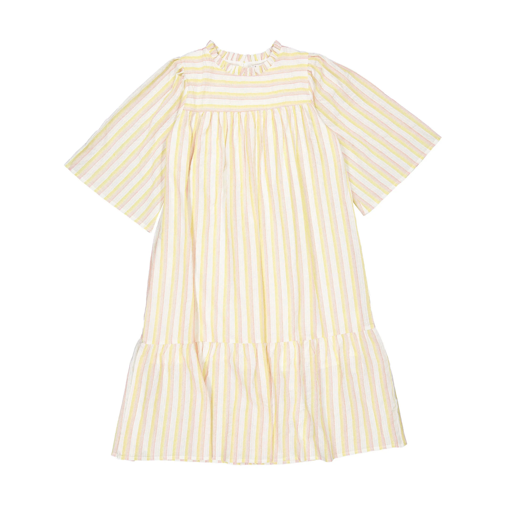 Darlin Striped Linen Flowy Dress