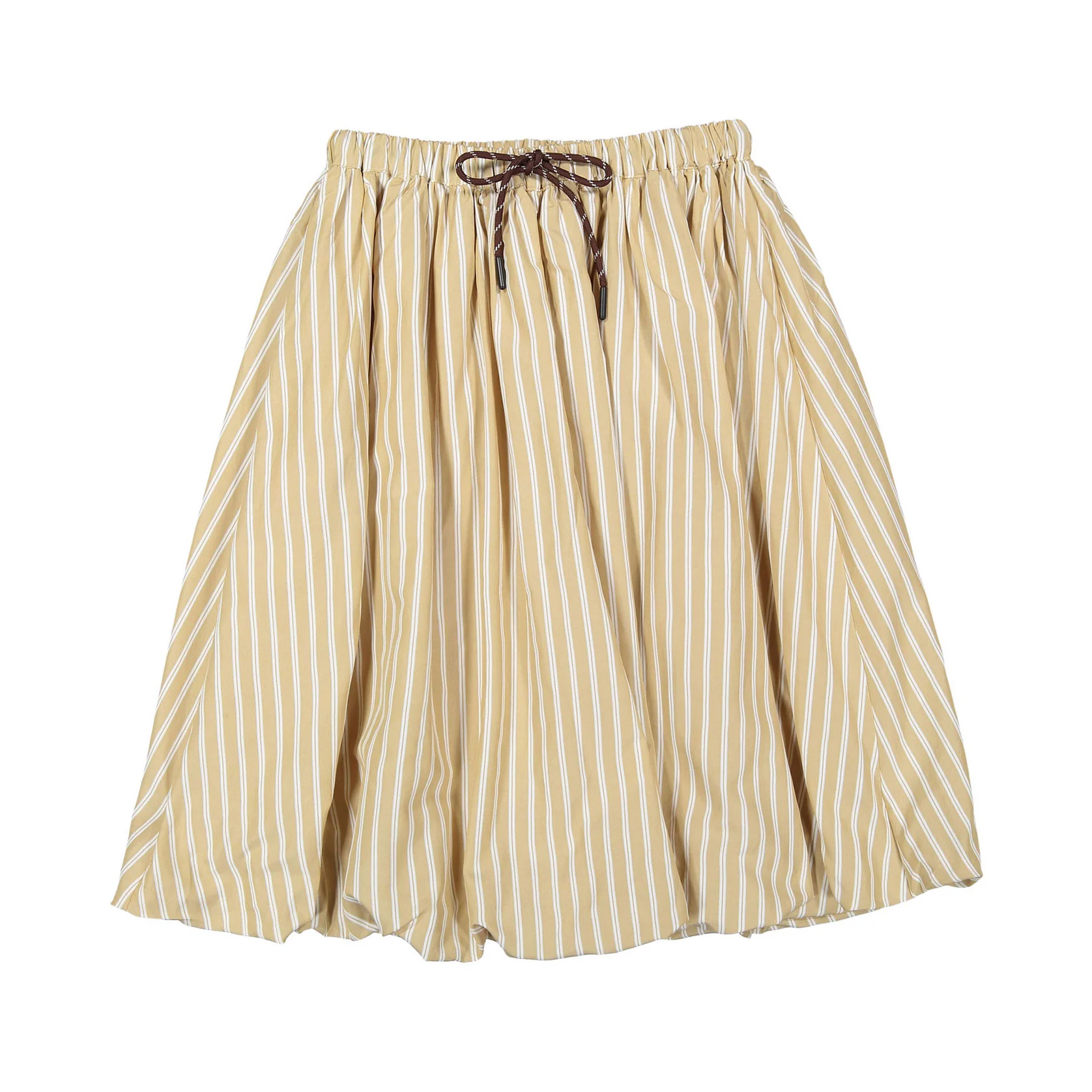 Darlin Tan Striped Bubble Skirt