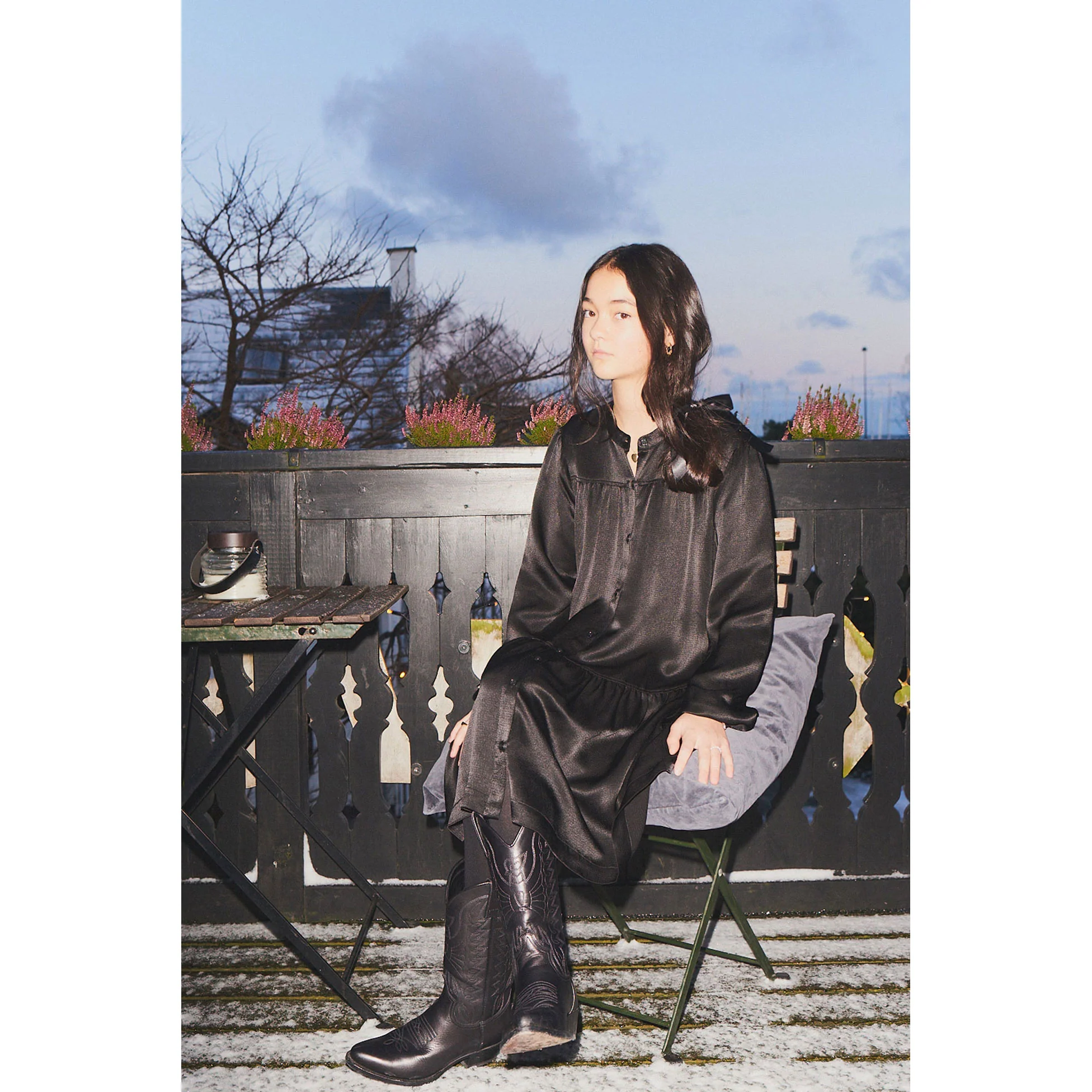 Designers Remix Black Lucille Shirt Dress - Image 2