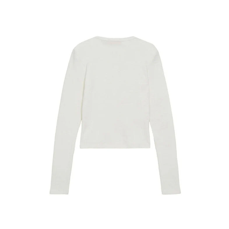 Designers Remix Cream Bryson Longsleeve Tshirt - Image 2