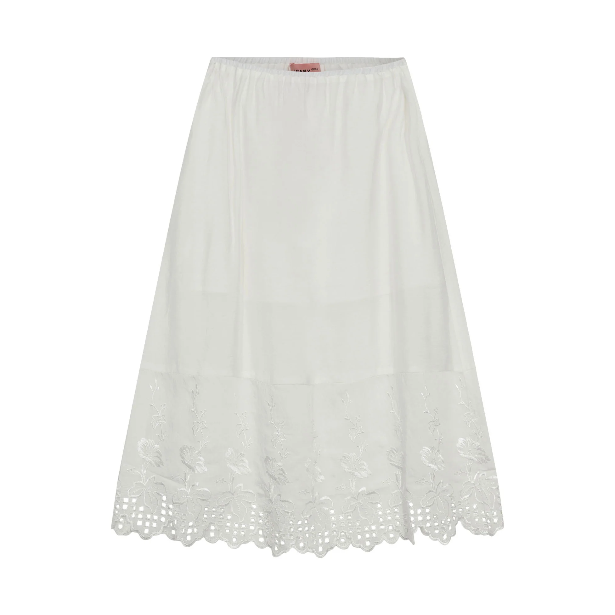 Designers Remix Cream Vera Broderie Skirt