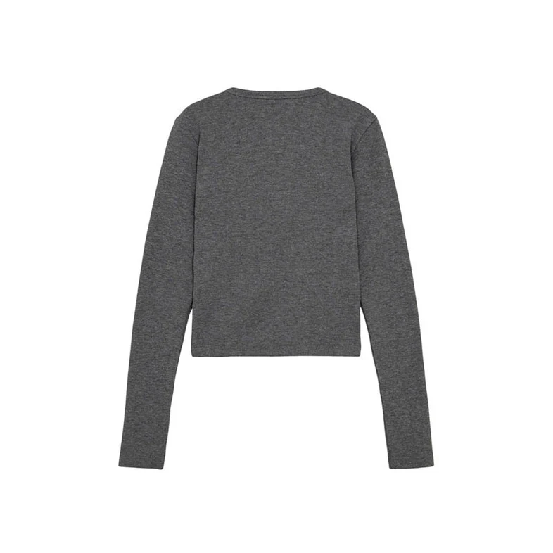Designers Remix Grey Bryson Longsleeve Tshirt - Image 2