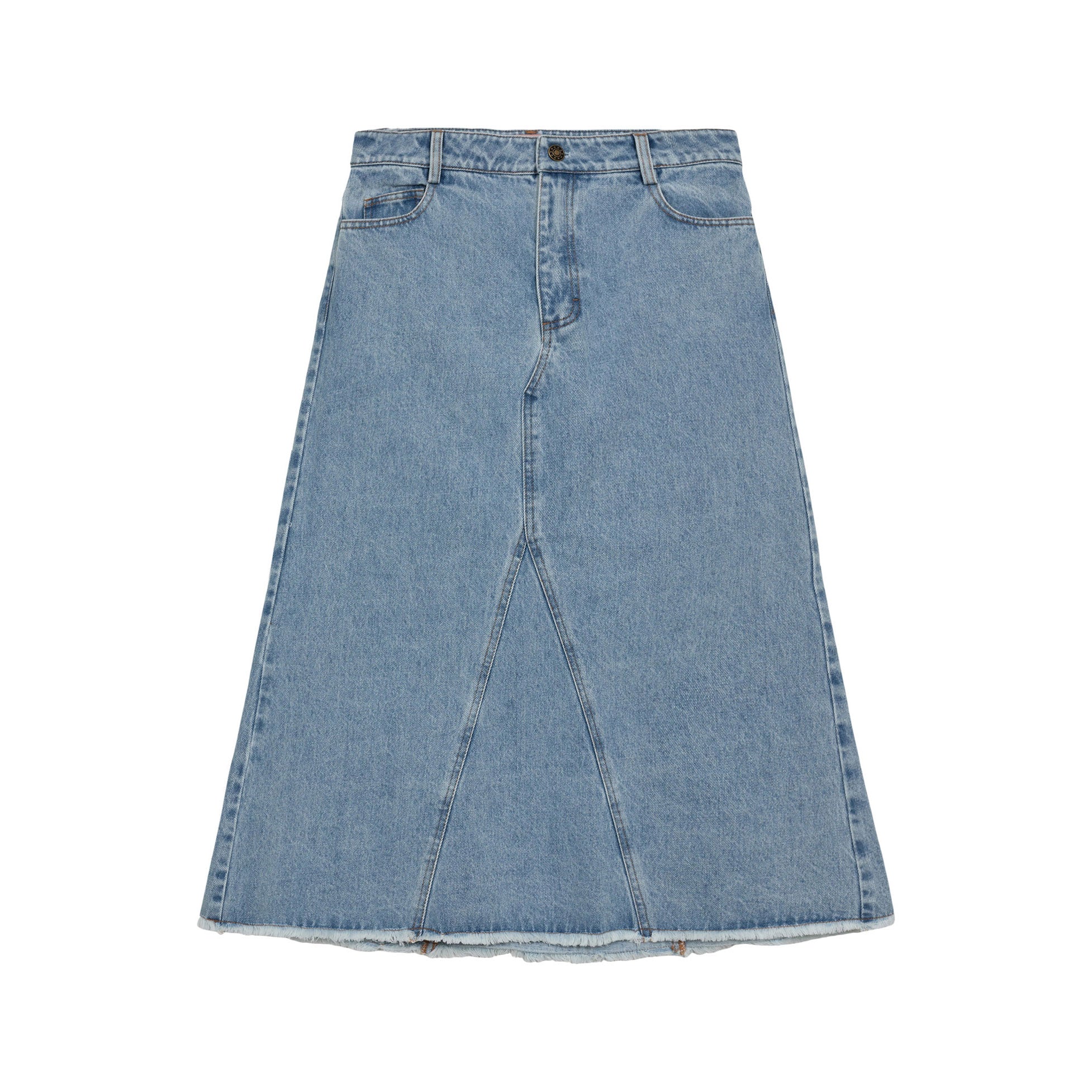 Designers Remix Light Denim Miles Skirt
