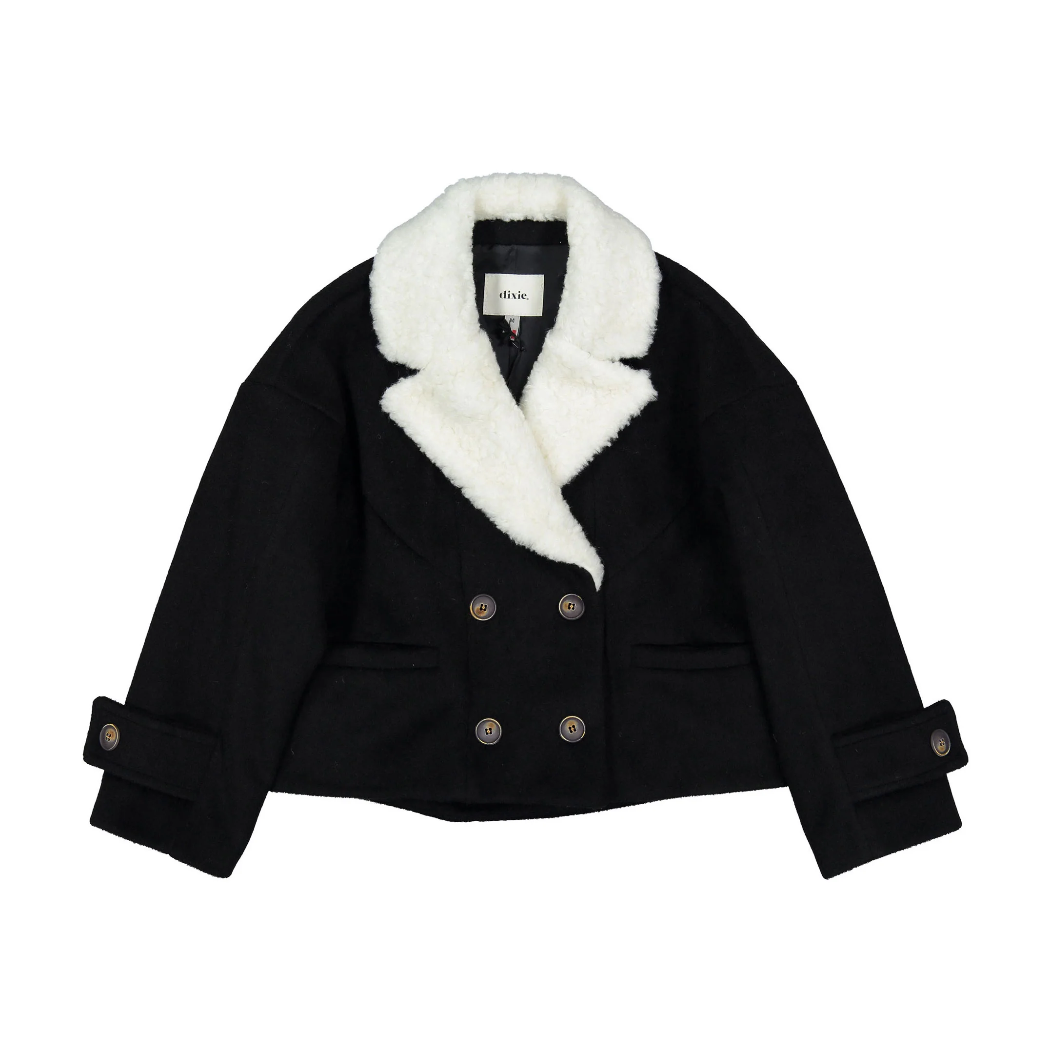 Dixie Black Fur Jacket