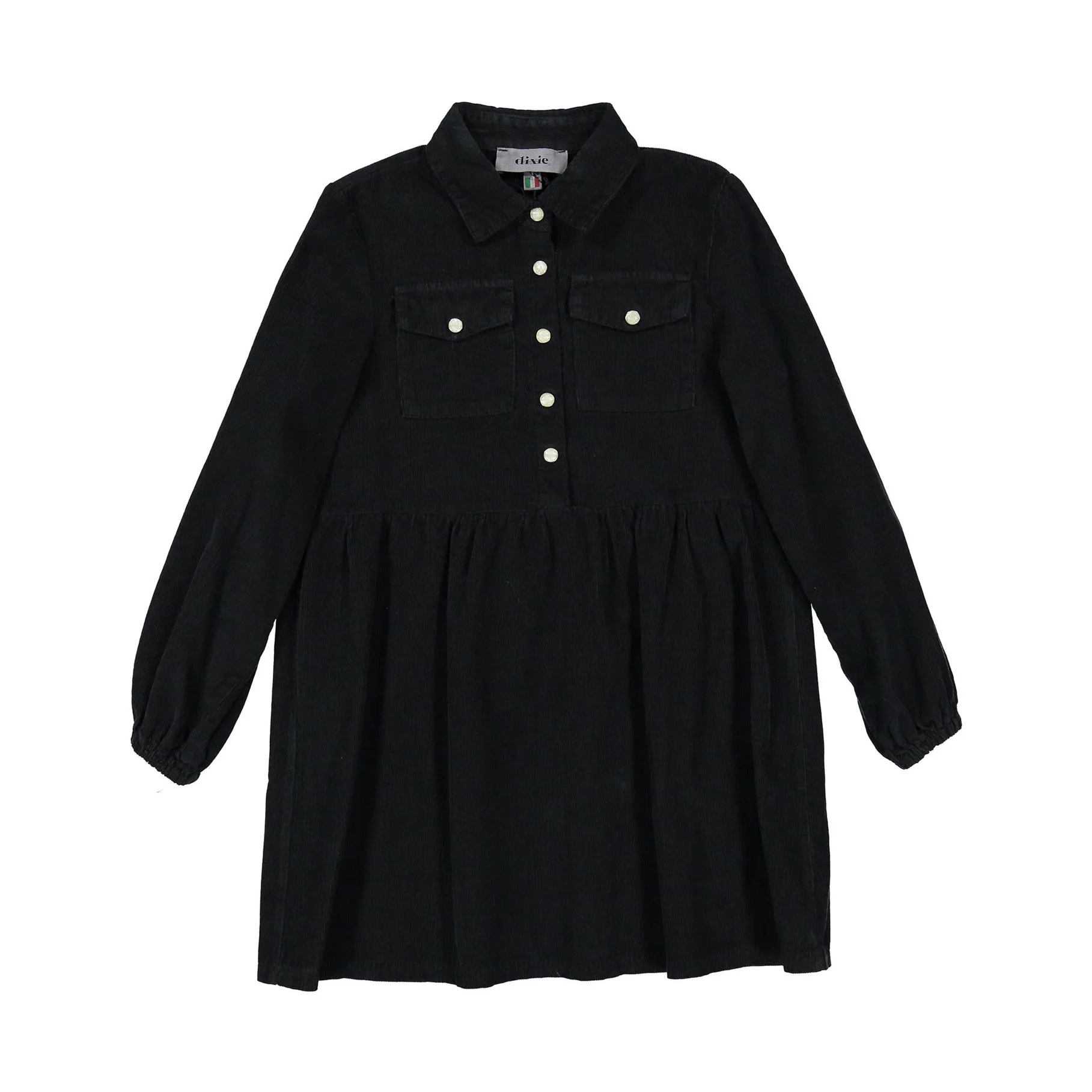 Dixie Black Shirt Dress