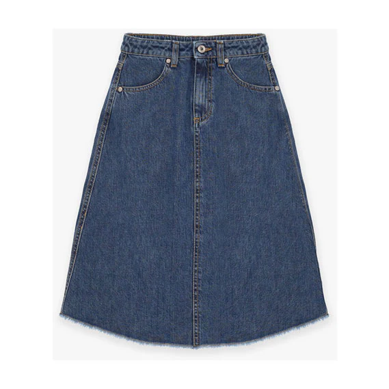 Dixie Blue Denim Skirt