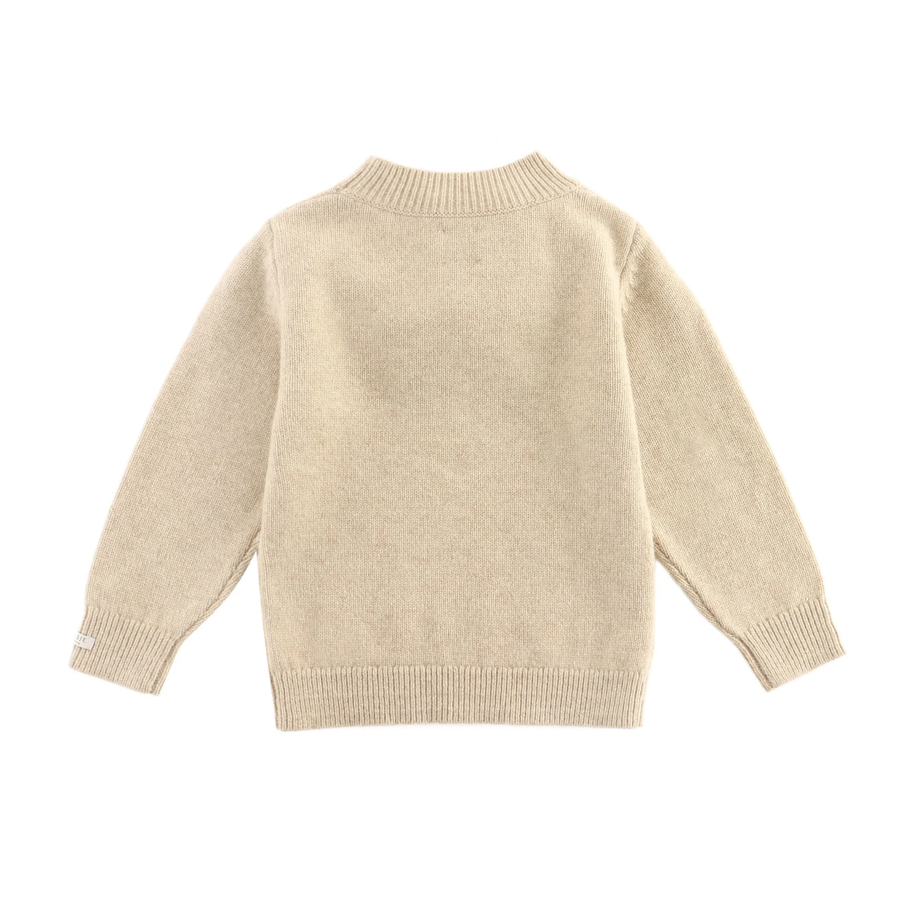 Donsje Biscotti Melange Bear Sweater - Image 4
