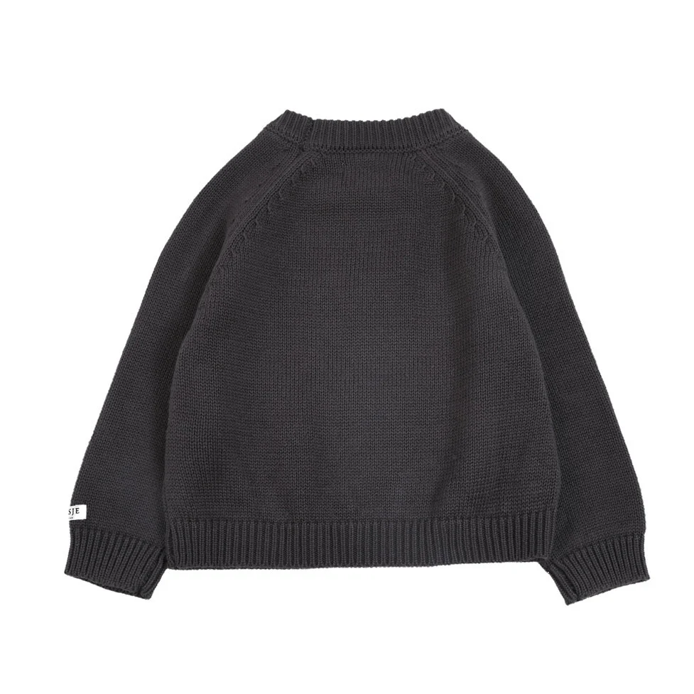 Donsje Cloudy Grey Koala Sweater - Image 3
