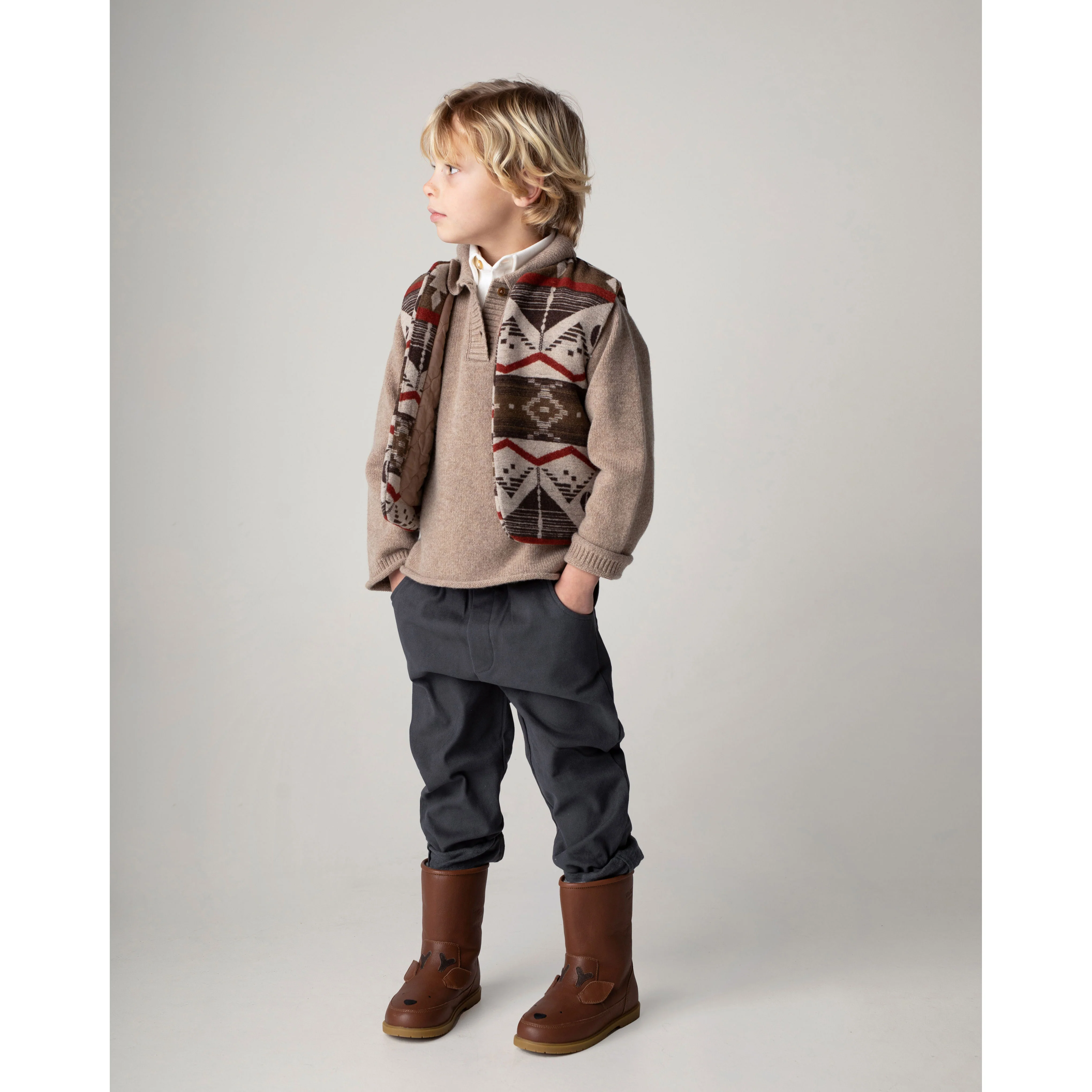 Donsje Milk Chocolate Ojan Sweater - Image 2