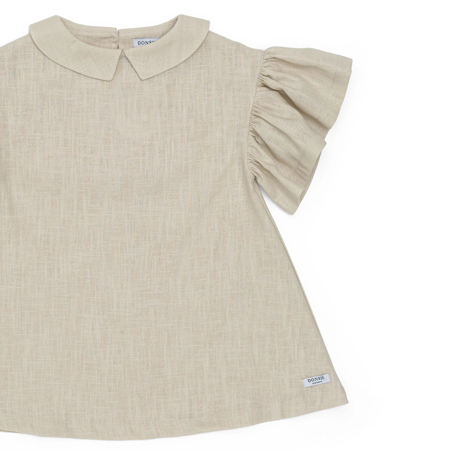 Donsje Soft Sand Capucine Dress - Image 3