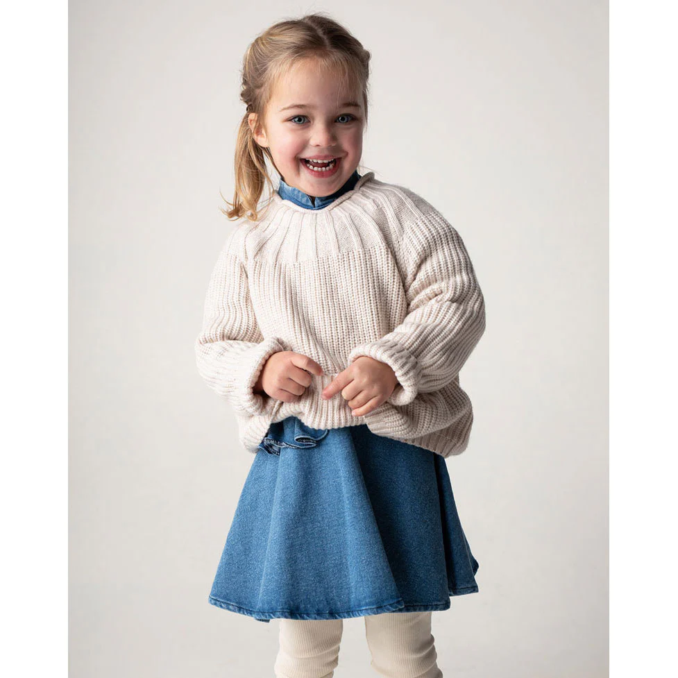 Donsje Soft Sand Dawi Sweater - Image 3