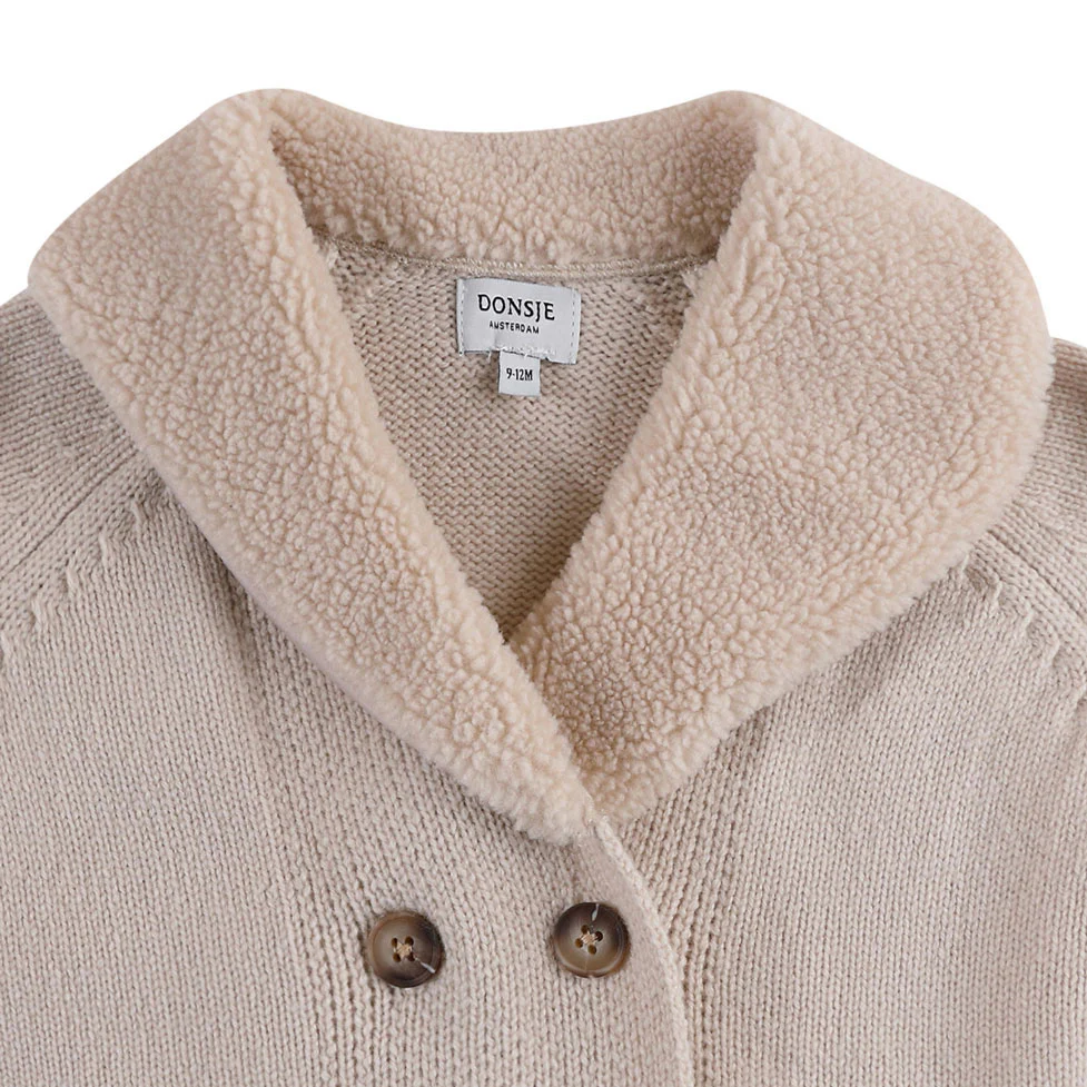Donsje Soft Sand Nannie Waistcoat - Image 2