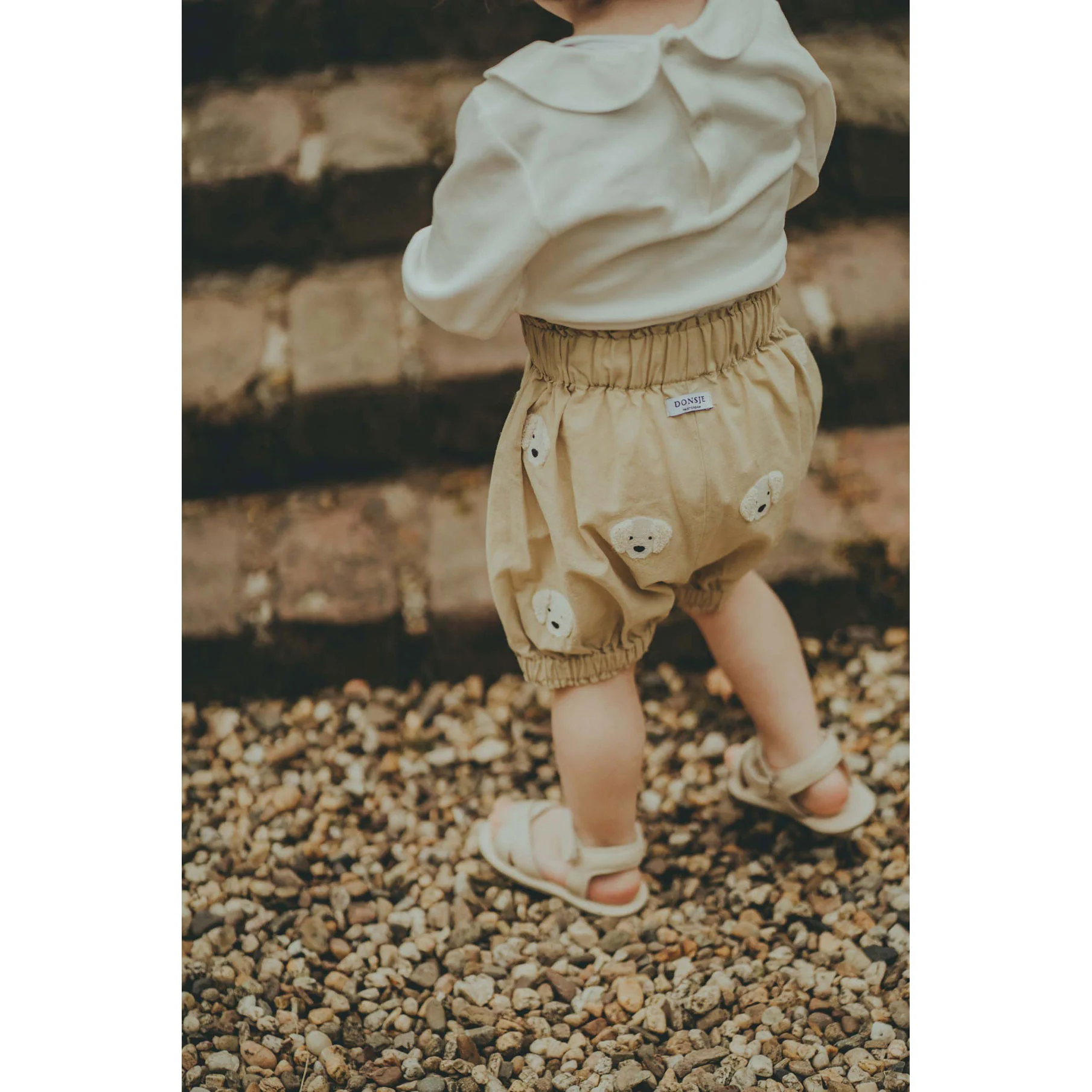 Donsje Vintage Khaki Golden Retriever Carson Bloomers - Image 2