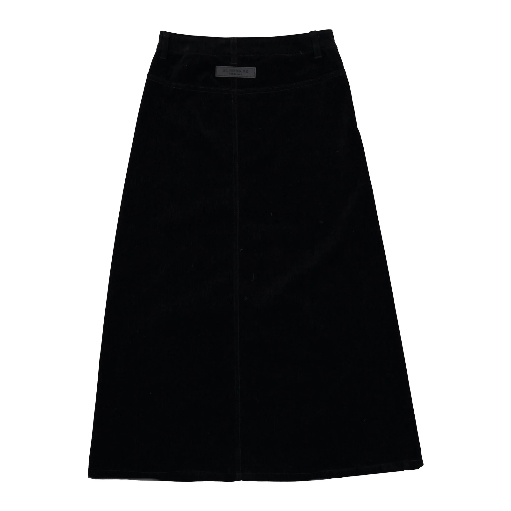 ELEMENTS Black Corduroy Maxi Skirt - Image 3